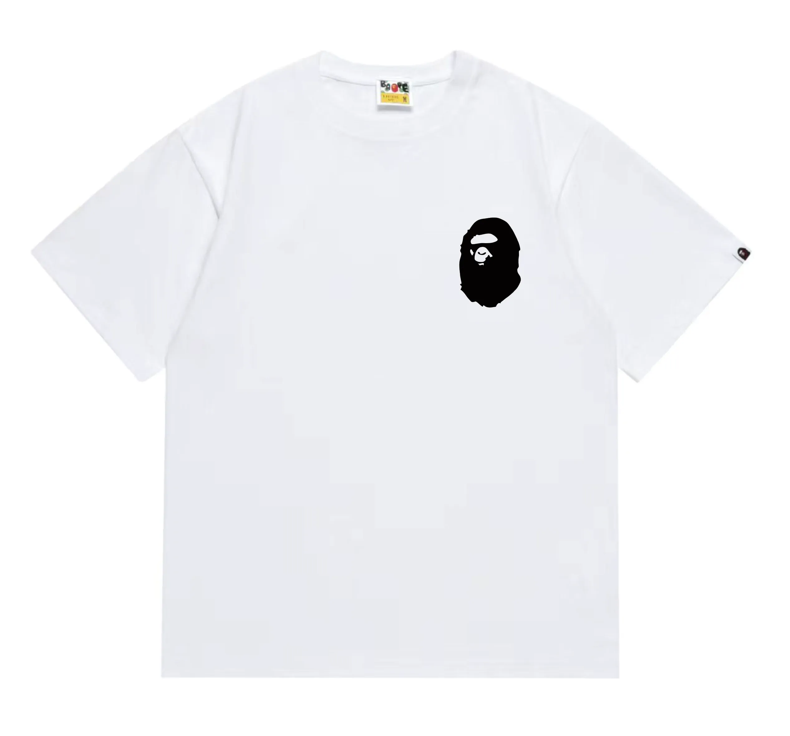 SC215#p110💰 (top version) BAPE×Stussy co-branded Stussy letter ape print T-shirt Made of 260 grams of high-quality high-weave pure cotton fabric, double yarn combed, soft texture without pilling, imported environmentally friendly printing glue, bright and three-dimensional pattern, quality 💥Same style for men and women, the upper body is fashionable Color: black and red print, white and red print, gray and red print, pink print, black and white print, gray and white print, pink and white print Red and white printing White and black printing Gray and black printing Red and black printing Pink and black printing Size: S M L XL XXL
