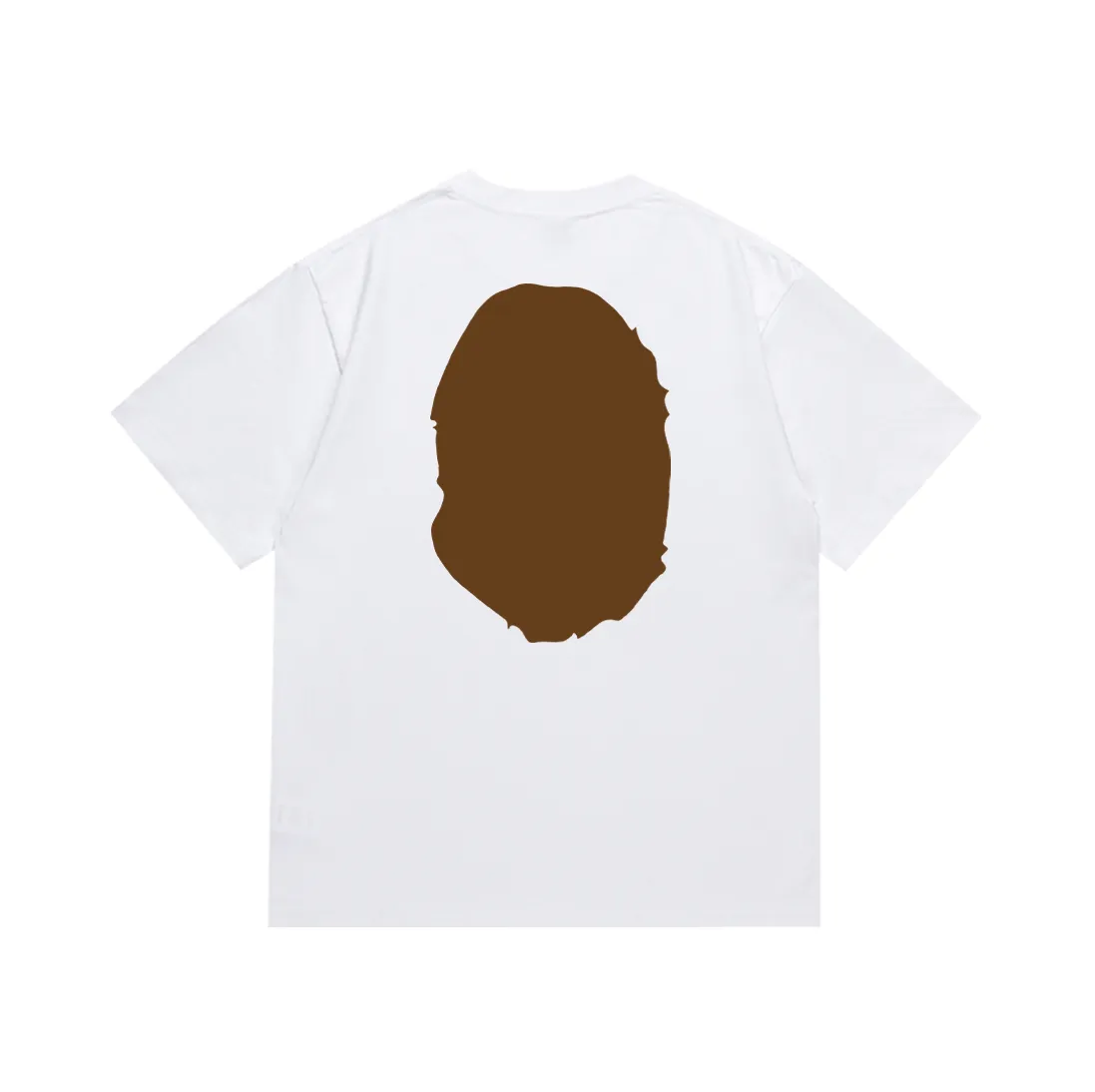 SC175#p110💰 (Top version) BAPE classic front and back great ape head printed short-sleeved T-shirt Made of 260 grams of high-quality high-weave pure cotton fabric, double yarn combed, soft texture without pilling, imported environmentally friendly printing glue, bright and three-dimensional pattern, quality 💥unisex style, the upper body is trendy Color: black, white, apricot, green, red, purple, pink, dark gray, coffee, fluorescent green, floral gray, grass green, raspberry Burgundy Lake Blue Sky Blue Khaki Navy Blue Klein Blue Dragon Fruit Color Size: S M L XL XXL