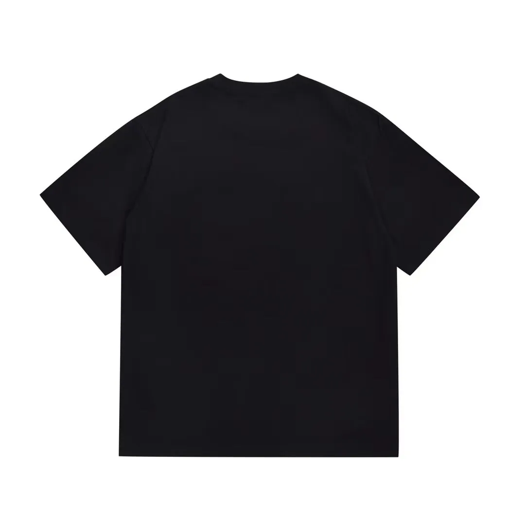 SC143#p110💰 (Top version) BAPE Monkey Head splashed ink US limited-edition short-sleeved T-shirt Made of 260 grams of high-quality high-weave pure cotton fabric, double yarn combed, soft and non-pilling texture, imported environmentally friendly printing glue, bright and three-dimensional pattern, quality 💥Same style for men and women, the upper body is fashionable Color: black white Size: S M L XL XXL