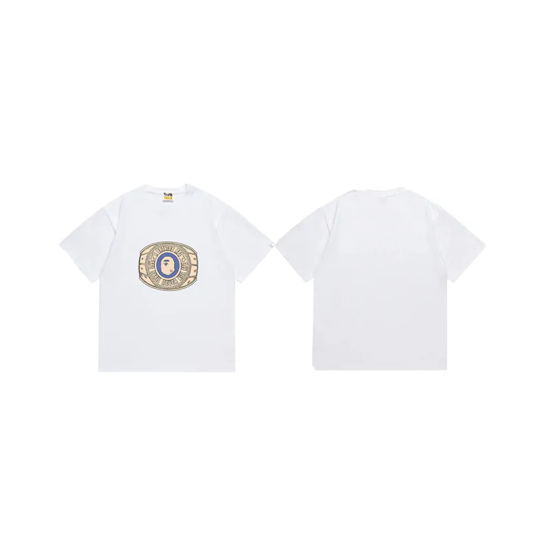 SC1031#p110💰 (top version) BAPE uses 260 grams of high-quality high-weave pure cotton fabric, double yarn combed, soft texture and no pilling, imported environmentally friendly printing glue, bright and three-dimensional pattern, quality 💥Same style for men and women, the upper body is fashionable Color: black white Size: S M L XL XXL