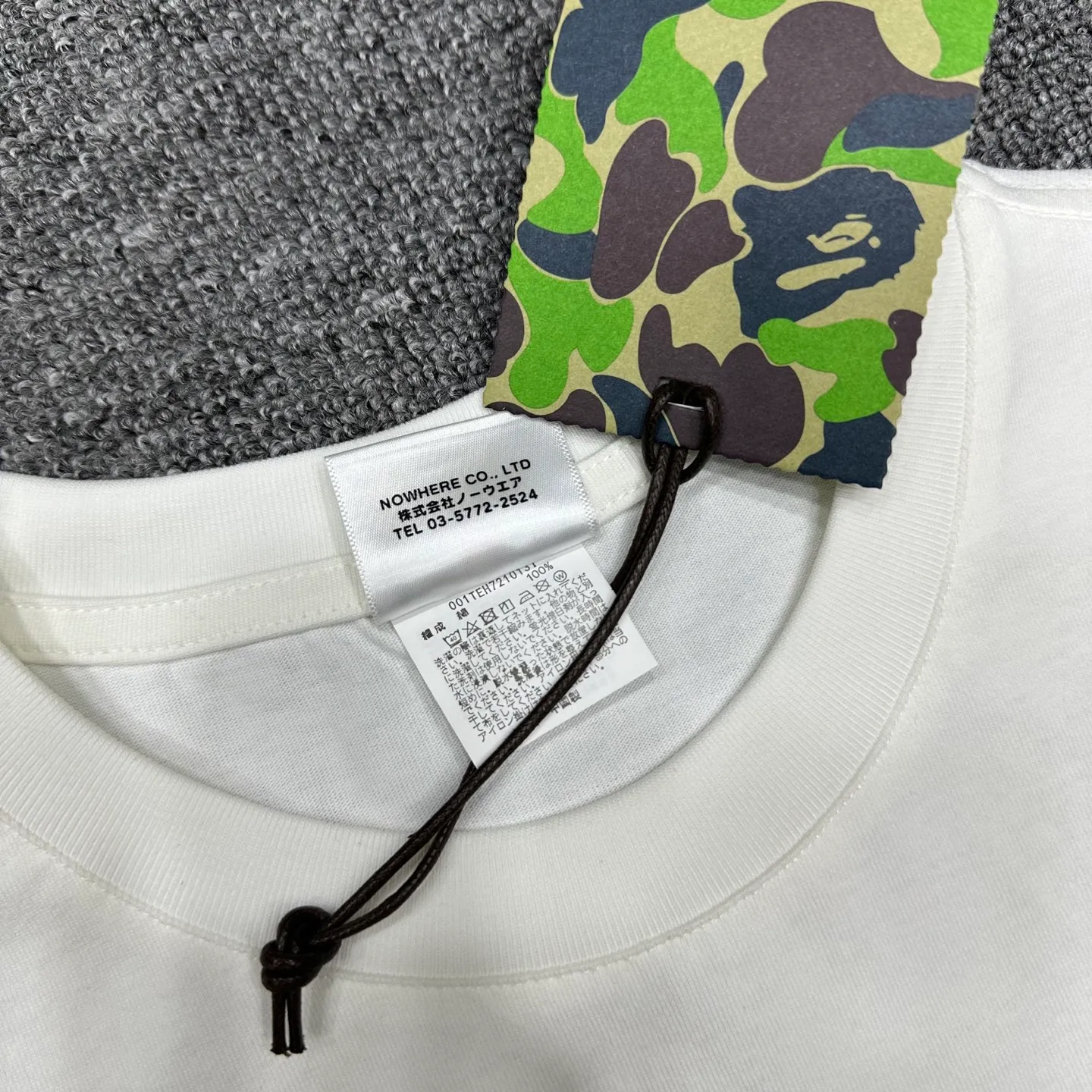💰140 BAPE ape head letter 1993 digital printed short-sleeved T-shirt 280g weight linen cotton fabric ZP version couple style: S-XXL [charcoal gray white]