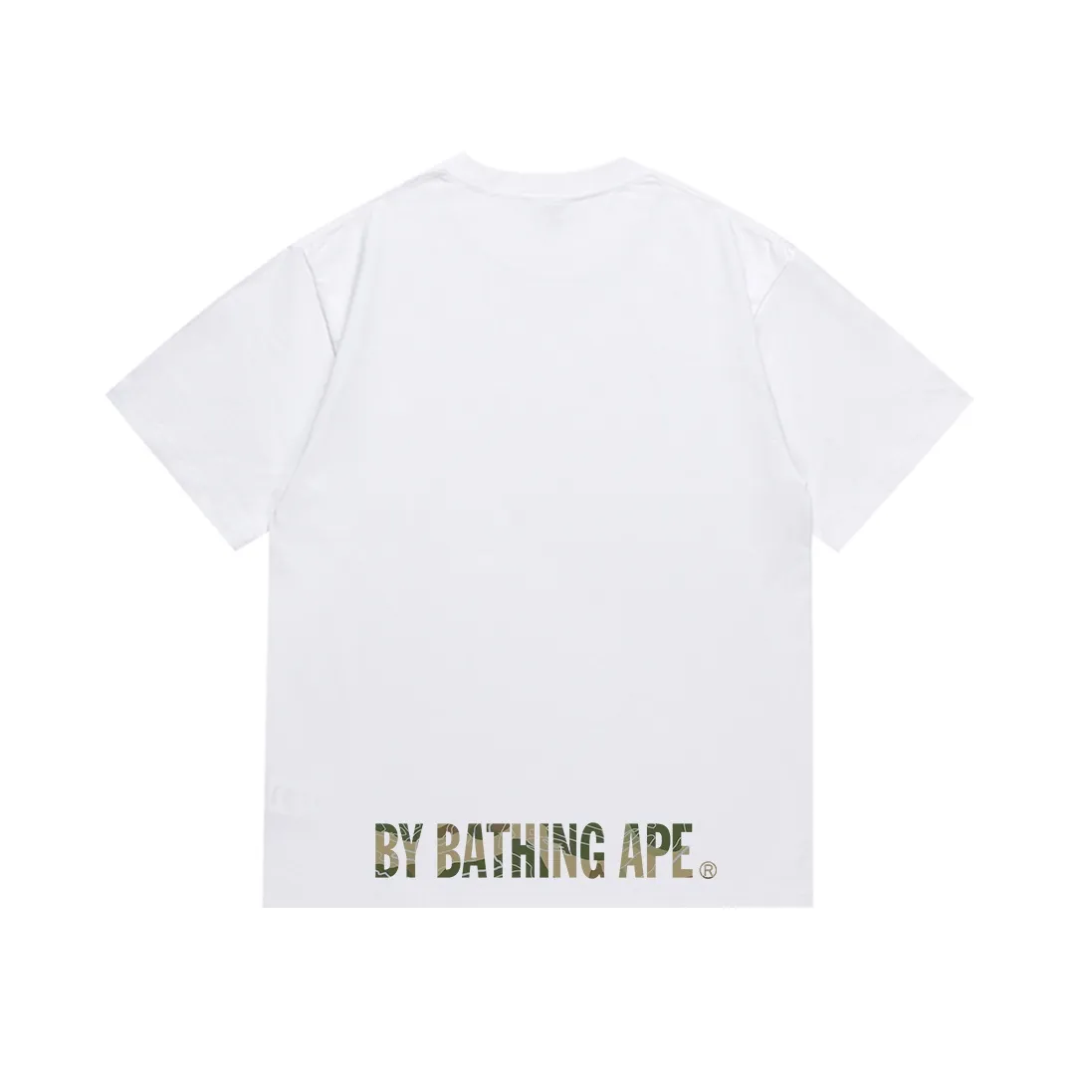 SC159#p110💰 (Top version) BAPE camouflage ape face printed short-sleeved T-shirt Made of 260 grams of high-quality high-weave pure cotton fabric, double yarn combed, soft texture and no pilling Imported environmentally friendly printing glue, bright and three-dimensional pattern, quality 💥Same style for men and women, the upper body is fashionable Color: black white Size: S M L XL XXL
