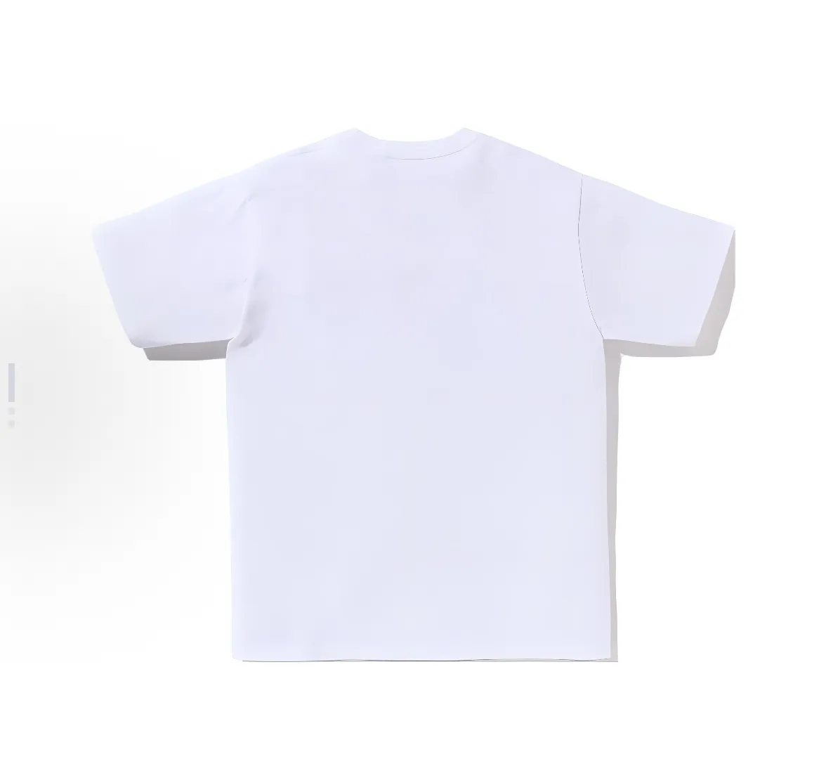 P110 001048 BAPE SS25 1ST CAMO series mixed color ape print round neck short-sleeved T-shirt, same style for men and women, size smlxlxxl, black and white
