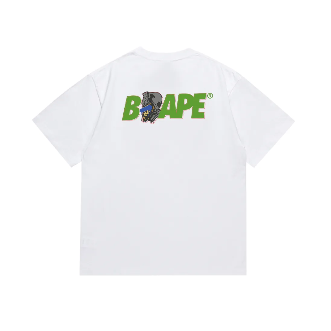 P110 SC031# (top version) BAPE GENERAL SPLAY Camouflage ape head general double-sided printing Made of 260 grams of high-quality high-woven pure cotton fabric, double yarn combed, soft texture and no pilling Imported environmentally friendly printing glue, bright and three-dimensional pattern, quality 💥Same style for men and women, the upper body is fashionable Color: black and white Size: S M L XL XXL