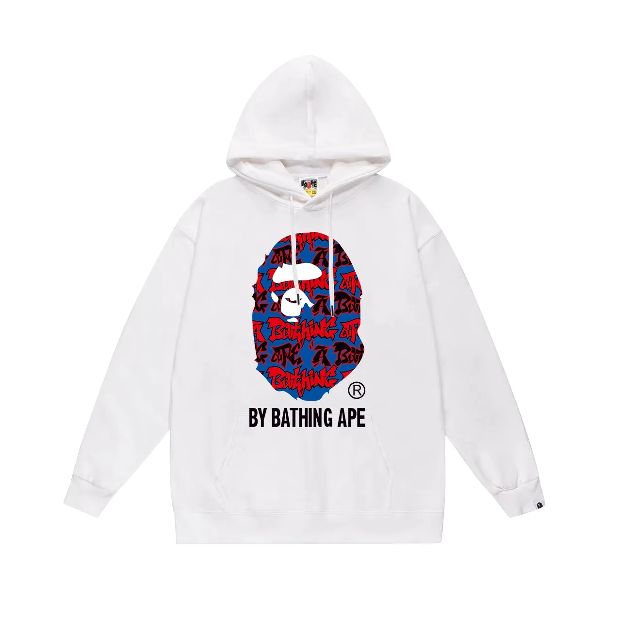 Model No. SC721# Terry p160 plus velvet 180💰 (top version) BAPE camouflage ape head letter printed hooded sweatshirt Made of 380 grams of large terry (drop shoulder large version) fabric, soft texture and no pilling Imported environmentally friendly printing glue The pattern is bright and three-dimensional Quality💥Same style for men and women The upper body is trendy Color: black white gray Size: S M L XL XXL