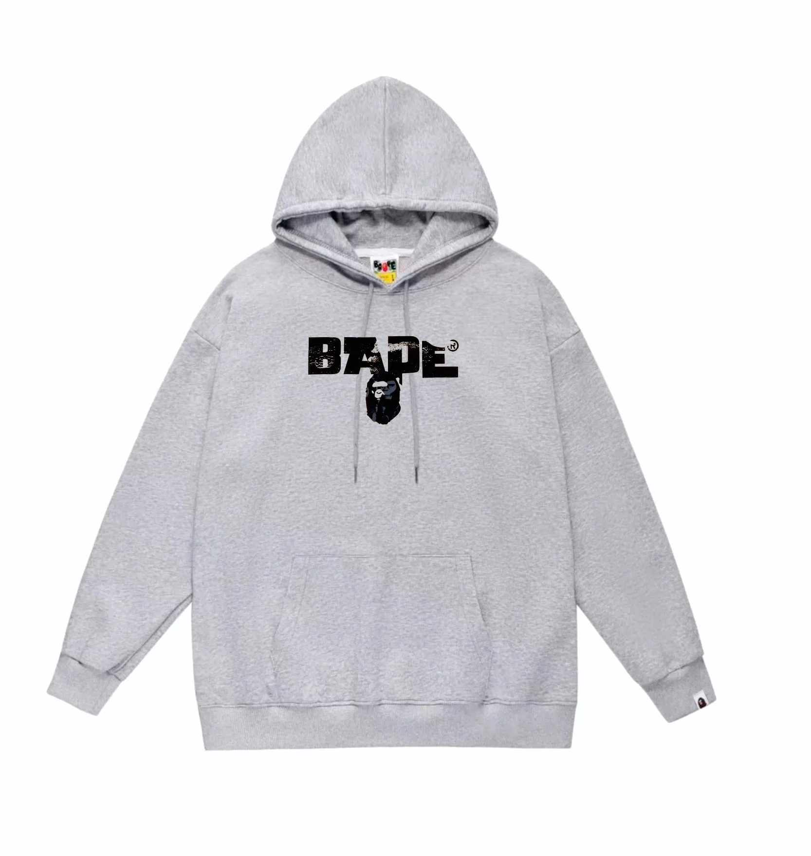 P160 model number SC869# terry 80 plus velvet 90 (top version) BAPE Ape Army letter print hooded sweatshirt Made of 380 grams of large terry (drop shoulder large version) fabric, soft texture and no pilling Imported environmentally friendly printing glue The pattern is bright and three-dimensional Quality 💥Same style for men and women The upper body is trendy Color: black white gray Size: S M L XL XXL