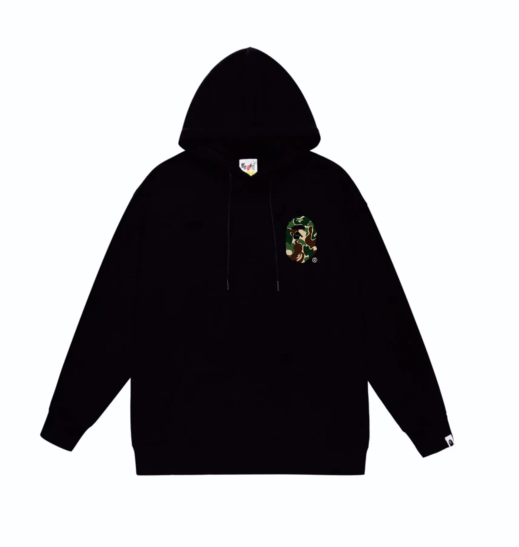 P160 model number SC812# terry 80 plus velvet 90 (top version) BAPE×STUSSY co-branded Stussy letter printed hooded sweatshirt Made of 380 grams of large terry (drop shoulder large version) fabric, soft texture and no pilling Imported environmentally friendly printing glue The pattern is bright and three-dimensional Quality 💥Same style for men and women The upper body is trendy Color: Black White Gray Size: S M L XL XXL