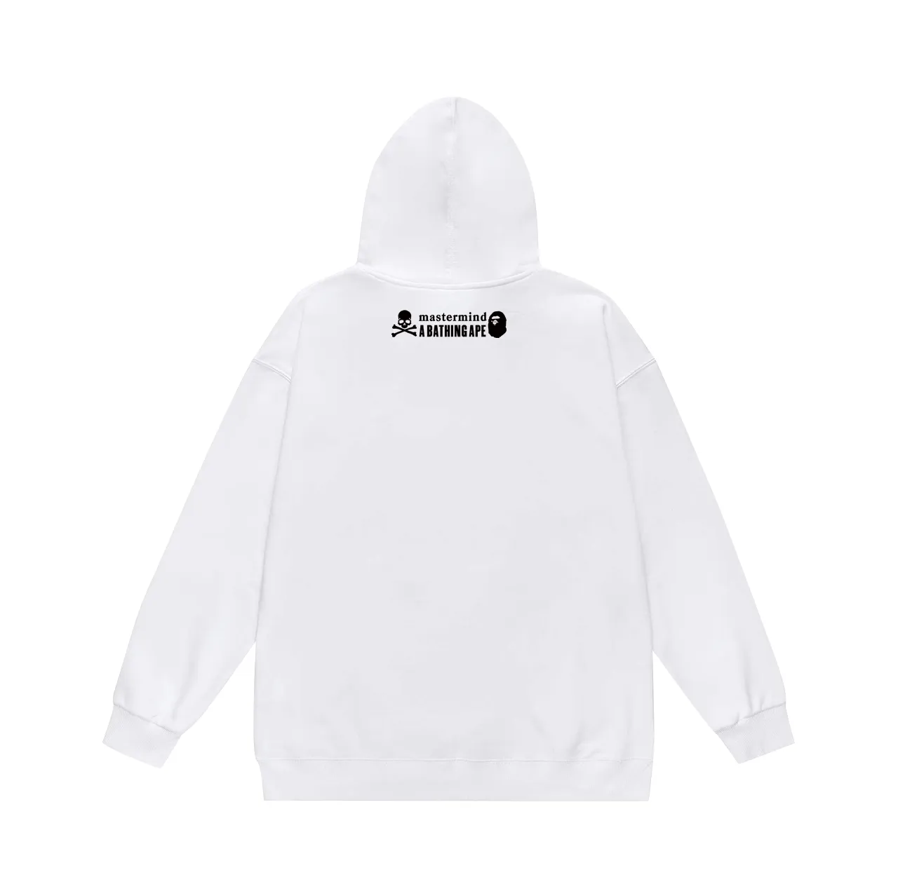 P160 model number SC777# terry 80 plus velvet 90 (top version) BAPE skull ape monkey cartoon animation hooded sweatshirt Made of 380 grams of large terry (drop shoulder large version) fabric, soft texture and no pilling Imported environmentally friendly printing glue The pattern is bright and three-dimensional Quality 💥Same style for men and women The upper body is trendy Color: black white gray Size: S M L XL XXL