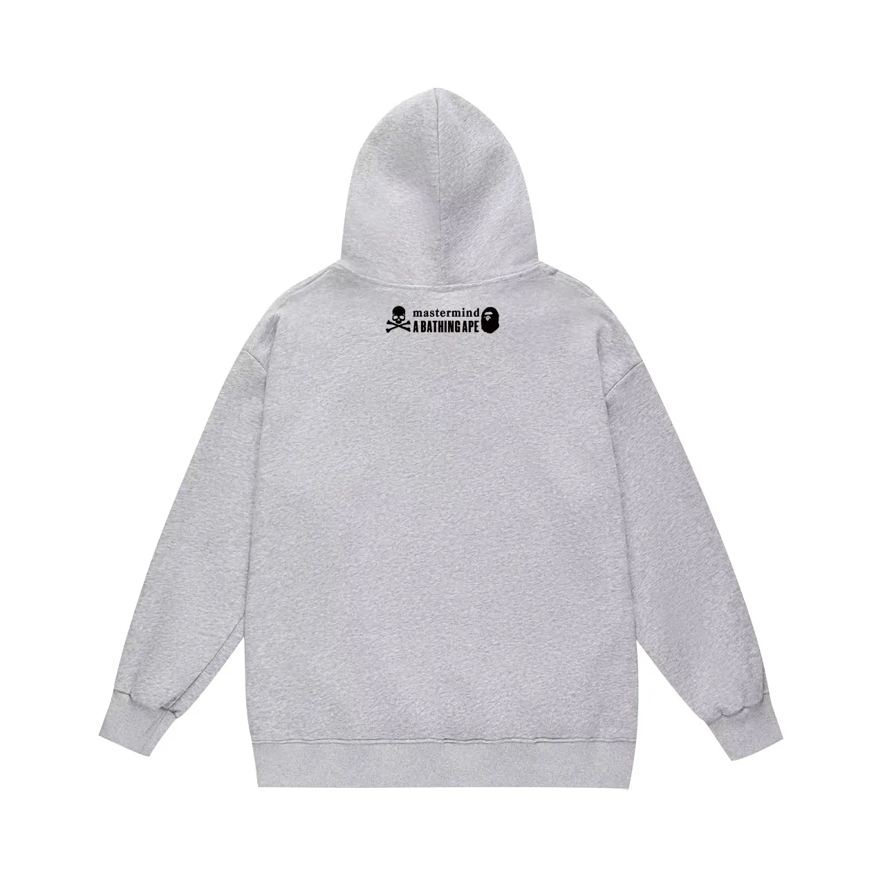 P160 model number SC777# terry 80 plus velvet 90 (top version) BAPE skull ape monkey cartoon animation hooded sweatshirt Made of 380 grams of large terry (drop shoulder large version) fabric, soft texture and no pilling Imported environmentally friendly printing glue The pattern is bright and three-dimensional Quality 💥Same style for men and women The upper body is trendy Color: black white gray Size: S M L XL XXL