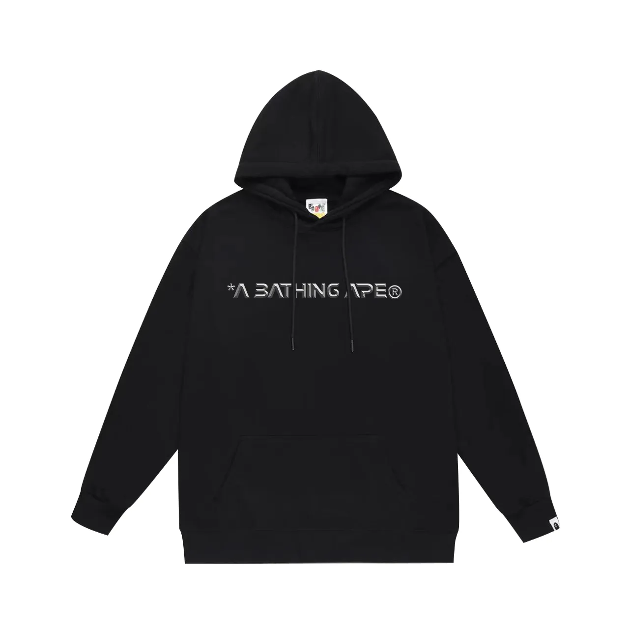 P160 model number SC779# terry 80 plus velvet 90 (top version) BAPE Ape Moon Letter Printed Hooded Sweatshirt Made of 380g large terry (drop shoulder large version) fabric, soft and non-pilling, imported environmentally friendly printing glue, bright and three-dimensional pattern, quality 💥Same style for men and women, the upper body is fashionable Color: Black White Gray Size: S M L XL XXL