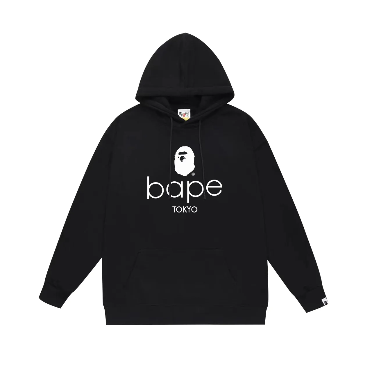 Model No. SC667#terry p160 plus velvet p180💰 (top version) BAPE ape-man head classic letter print hooded sweatshirt. Made of 380g large terry 430g silver fox velvet (drop shoulder large version) fabric. The texture is soft and non-pilling. Imported environmentally friendly printing glue. The pattern is bright and three-dimensional. Quality💥Same style for men and women. The upper body is trendy. Color: black white gray Size: S M L XL XXL