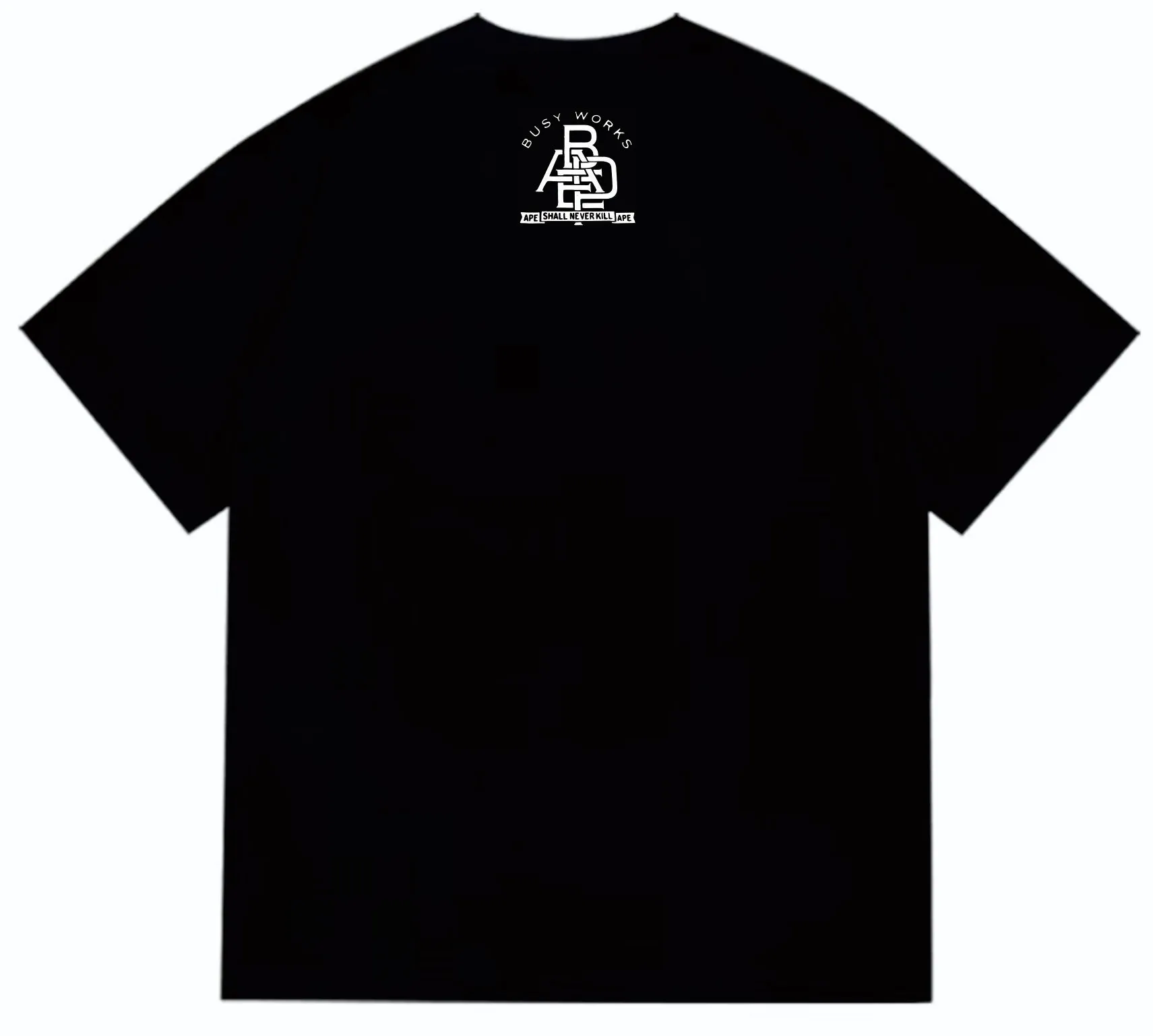 SC256#p110💰 (Top version) BAPE TIGER MILO COLLEGE TEE Tiger Shark Kung Fu printed T-shirt Made of 260 grams of high-quality high-weave pure cotton fabric, double yarn combed, soft and non-pilling, imported environmentally friendly printing glue, bright and three-dimensional pattern, quality 💥Same style for men and women, the upper body is fashionable Color: black white Size: S M L XL XXL