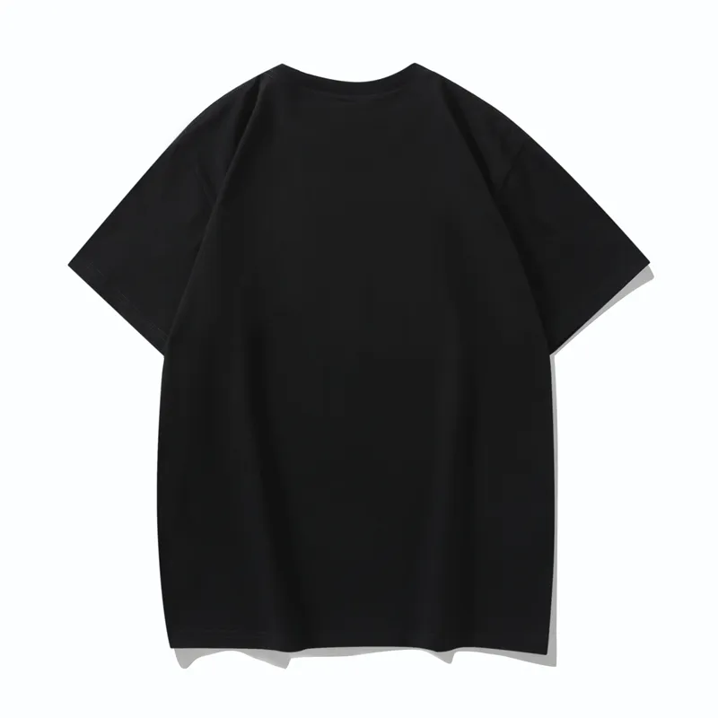 P110 00151 high-quality pure cotton 260g fabric, BAPE ape head digital direct-printed short-sleeved T-shirt, complete with three labels, same style for men and women, loose and large version, size s: MLXLXXL, color: black, white
