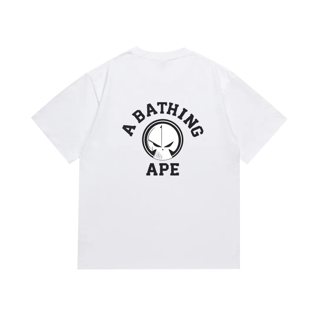 SC140#p110💰 (top version) BAPE ape head letter printed short-sleeved T-shirt Made of 260 grams of high-quality high-weave pure cotton fabric, double yarn combed, soft texture and no pilling Imported environmentally friendly printing glue, bright and three-dimensional pattern, quality 💥Same style for men and women, the upper body is fashionable Color: black white Size: S M L XL XXL