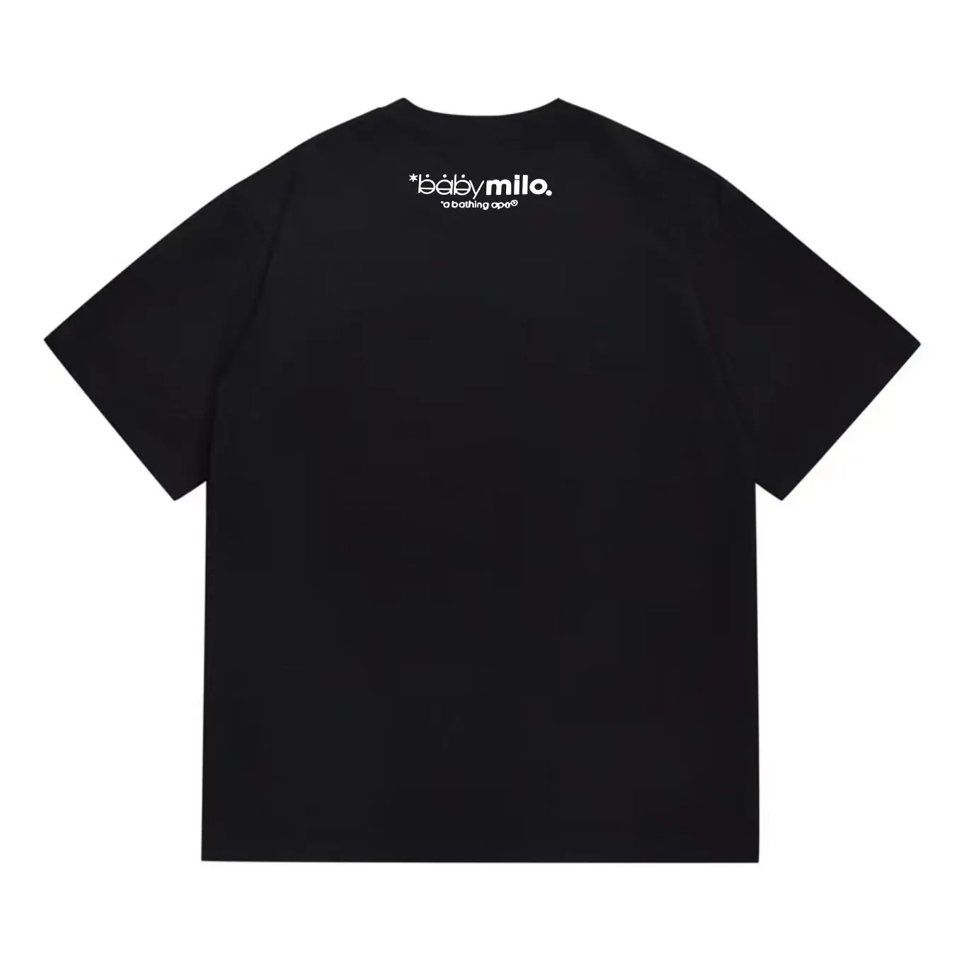 SC271#p110💰 (top version) BAPE uses 260 grams of high-quality high-weave pure cotton fabric, double yarn combed, soft texture and no pilling, imported environmentally friendly printing glue, bright and three-dimensional pattern, quality 💥Same style for men and women, the upper body is fashionable Color: black white Size: S M L XL XXL