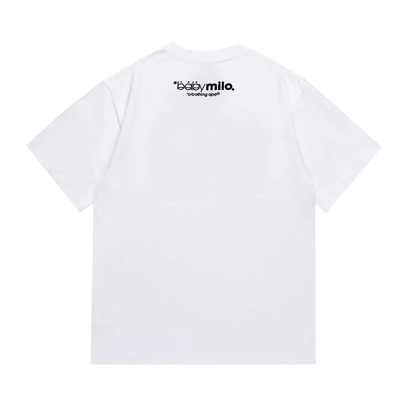 SC271#p110💰 (top version) BAPE uses 260 grams of high-quality high-weave pure cotton fabric, double yarn combed, soft texture and no pilling, imported environmentally friendly printing glue, bright and three-dimensional pattern, quality 💥Same style for men and women, the upper body is fashionable Color: black white Size: S M L XL XXL