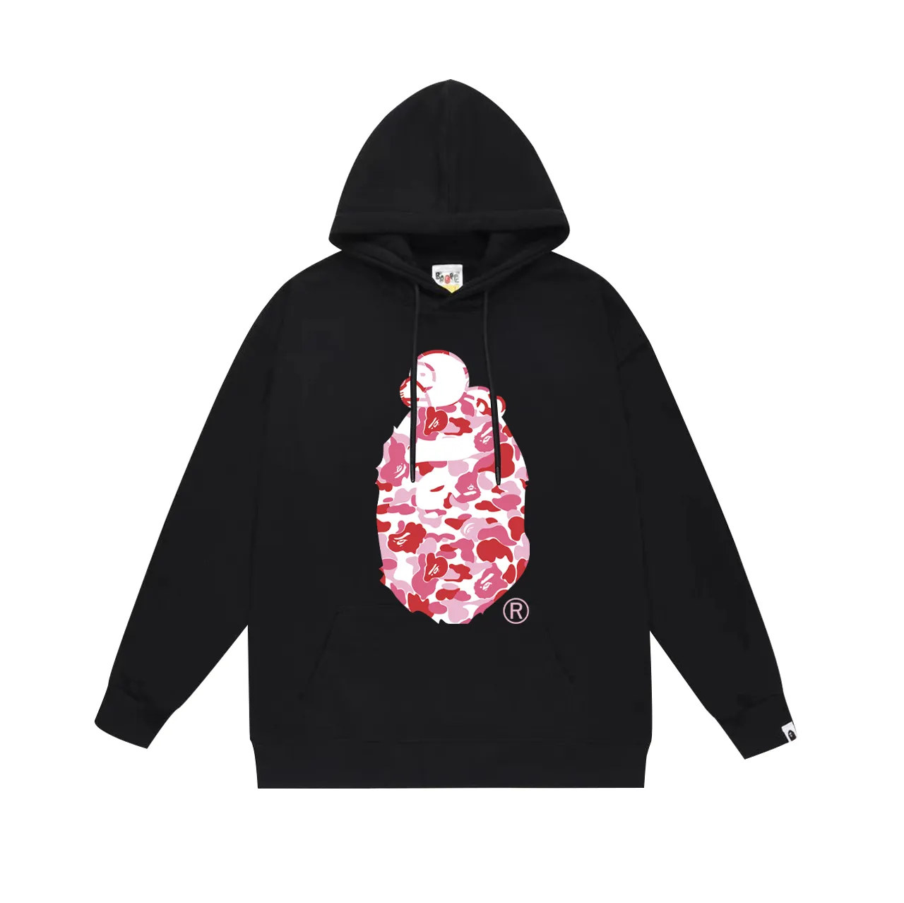 Model No. SC746# Terry p160 plus velvet 180💰 (top version) BAPE sleeping monkey ape head pattern hooded sweatshirt. Made of 380g large terry (drop shoulder large version) fabric, soft texture and no pilling. Imported environmentally friendly printing glue. The pattern is bright and three-dimensional. Quality💥Same style for men and women. The upper body is trendy. Color: black pink, white pink, gray pink, black blue, white blue, gray blue, black green, white green Gray green Size: S M L XL XXL