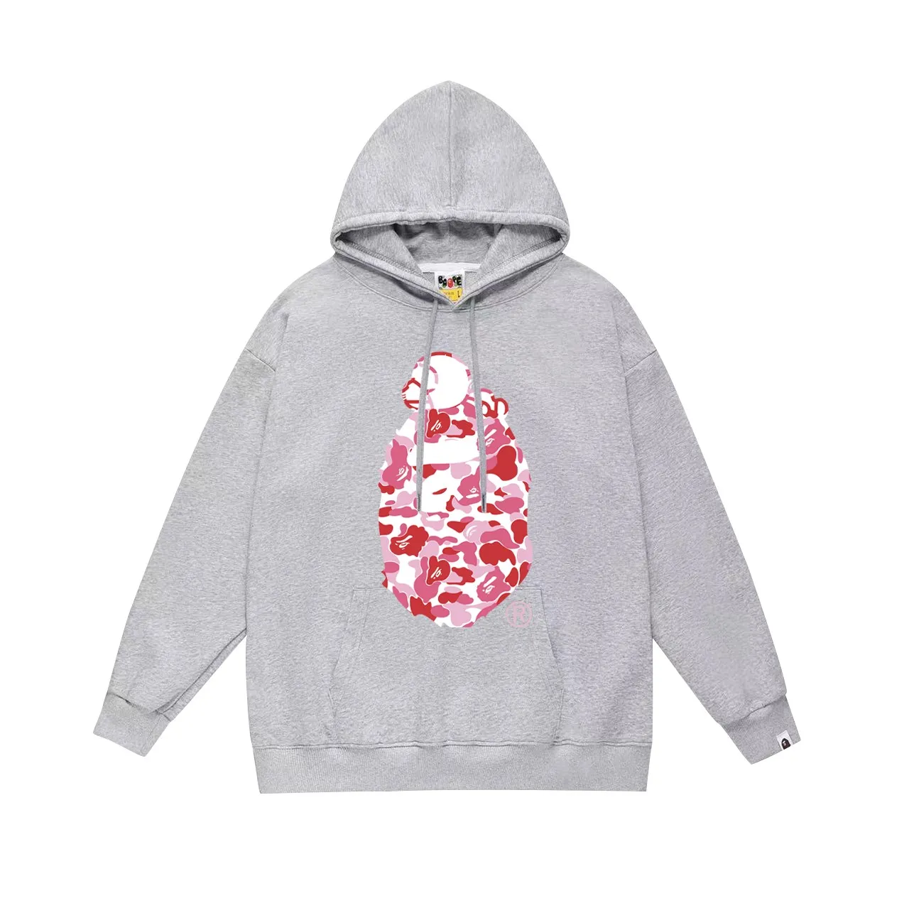 Model No. SC746# Terry p160 plus velvet 180💰 (top version) BAPE sleeping monkey ape head pattern hooded sweatshirt. Made of 380g large terry (drop shoulder large version) fabric, soft texture and no pilling. Imported environmentally friendly printing glue. The pattern is bright and three-dimensional. Quality💥Same style for men and women. The upper body is trendy. Color: black pink, white pink, gray pink, black blue, white blue, gray blue, black green, white green Gray green Size: S M L XL XXL