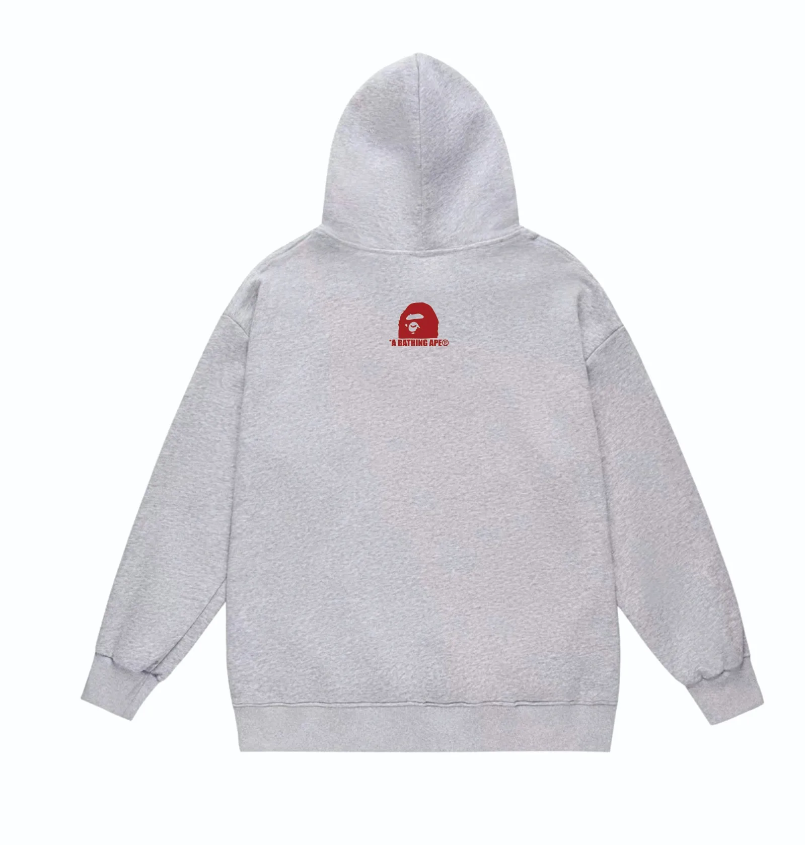 P160 model number SC847# terry 80 plus velvet 90 (top version) BAPE STA medallion plaid ape head print pattern hooded sweatshirt Made of 380 grams of large terry (drop shoulder large version) fabric, soft texture and no pilling Imported environmentally friendly printing glue The pattern is bright and three-dimensional Quality 💥Same style for men and women The upper body is trendy Color: black white gray Size: S M L XL XXL