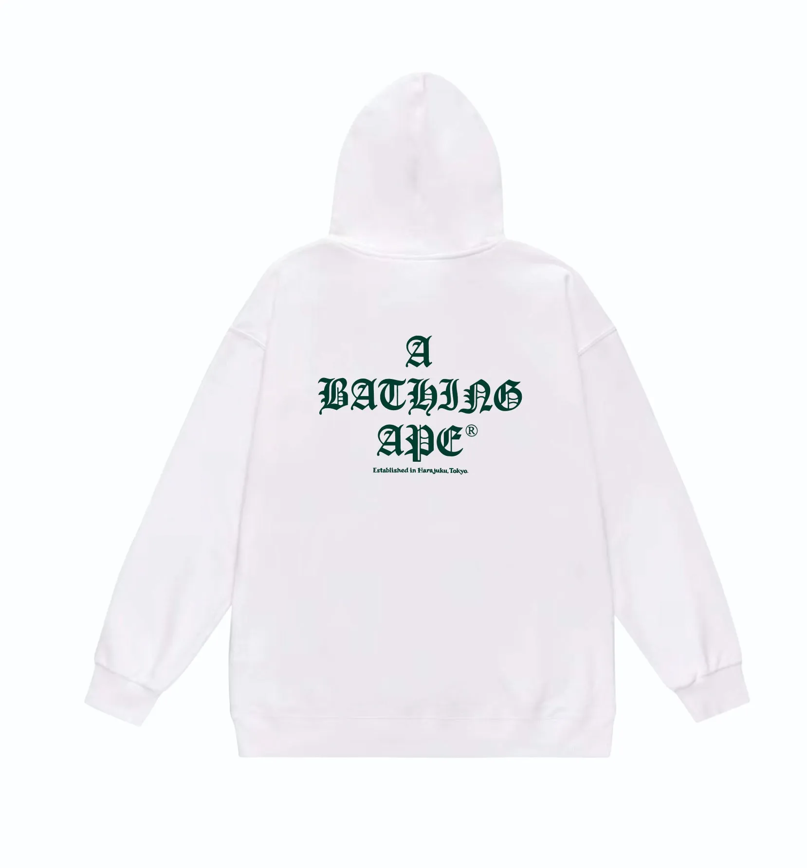 P160 model number SC850# terry 80 plus velvet 90 (top version) BAPE contrasting color ape head letter print hooded sweatshirt. Made of 380g large terry (drop shoulder large version) fabric. The texture is soft and non-pilling. Imported environmentally friendly printing glue. The pattern is bright and three-dimensional. Quality 💥Same style for men and women. The upper body is trendy. Color: black white gray Size: S M L XL XXL