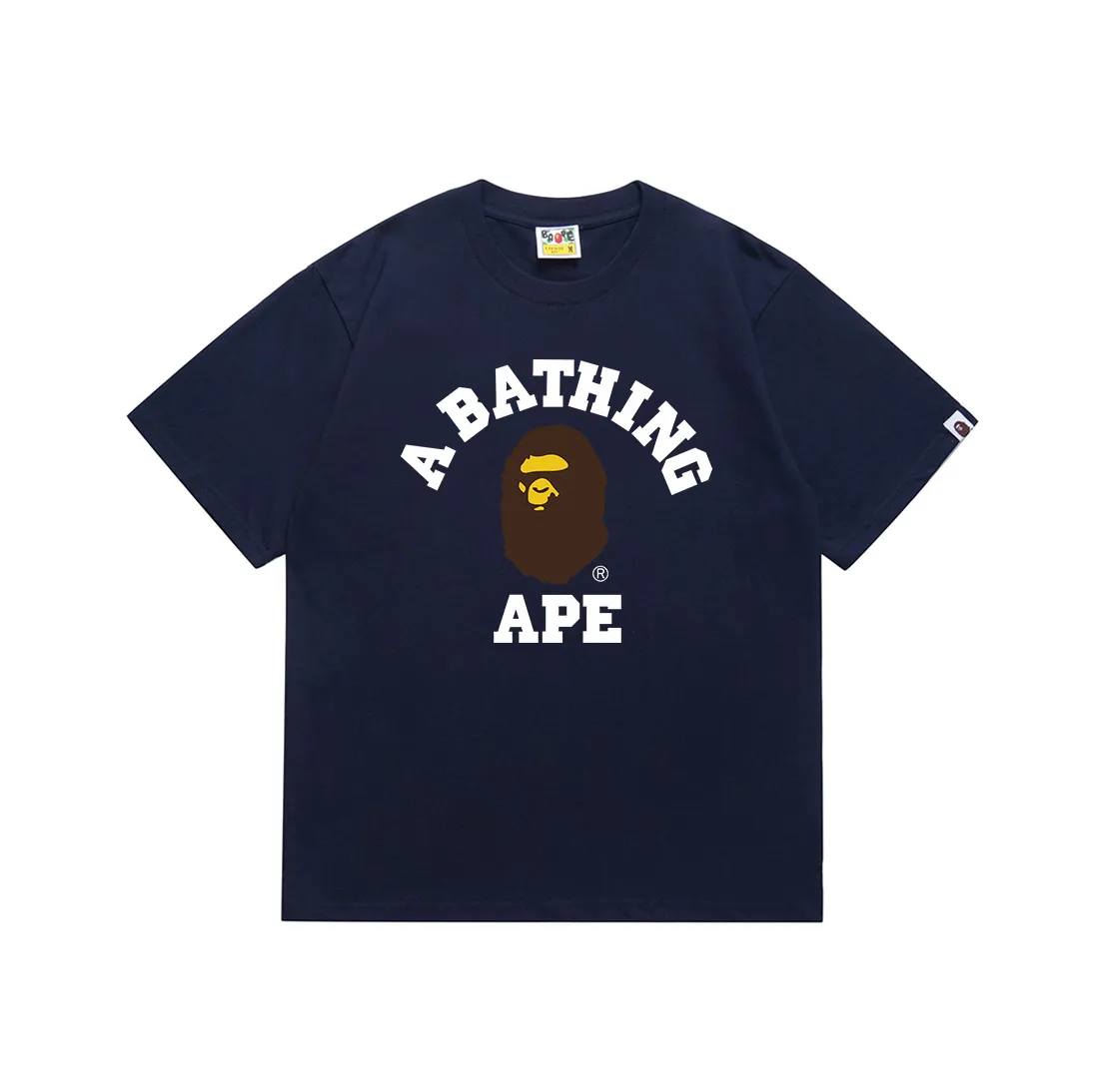 P110 SC057# (top version) BAPE Ape Man's Little Head classic letter printed short-sleeved T-shirt Made of 260 grams of high-quality high-weave pure cotton fabric, double yarn combed, soft texture and no pilling Imported environmentally friendly printing glue, bright and three-dimensional pattern, quality 💥unisex style, the upper body is trendy Color: black, burgundy, Klein blue, raspberry, brown, white, navy blue, fluorescent green, sky blue, apricot, khaki, floral gray Pink white Pink black Size: S M L XL XXL