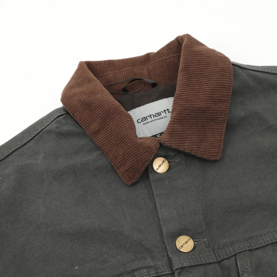 🅿️580 CARHART Workwear Jacket, Couple Style, Really Handsome, Great Color, Fabric Made of 340g High-Quality Pure Cotton Canvas, The Overall Condition Is Excellent After Washing, The Small Details Are Very Top-notch, It Is One of the Hottest Workwear Brands Recently, Its Classic Degree in the Hearts of Many American Workwear Players, Its Variety Is Indescribable, The Washed Smell Is Very Heavy, The Upper Body Is Very Wearable, SIZE: S-XL