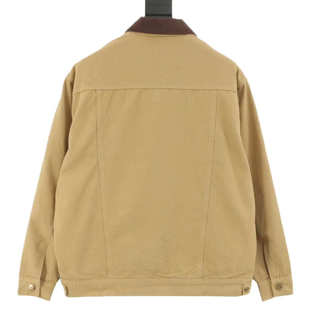 🅿️580 CARHART Workwear Jacket, Couple Style, Really Handsome, Great Color, Fabric Made of 340g High-Quality Pure Cotton Canvas, The Overall Condition Is Excellent After Washing, The Small Details Are Very Top-notch, It Is One of the Hottest Workwear Brands Recently, Its Classic Degree in the Hearts of Many American Workwear Players, Its Variety Is Indescribable, The Washed Smell Is Very Heavy, The Upper Body Is Very Wearable, SIZE: S-XL