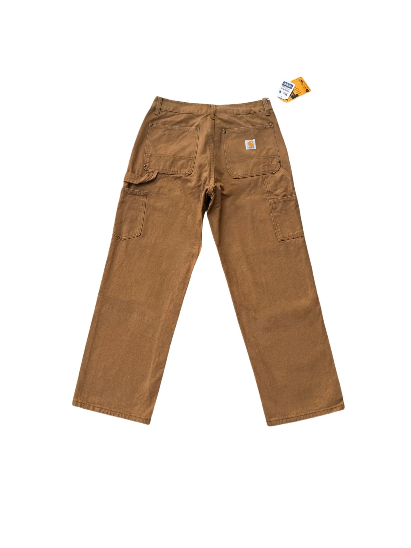 🅿️250 K020 Carhartt WIP Japanese style work style jeans with customized original logo buckle, YKK zipper fly, smooth and easy to pull! Many locations are reinforced with tacks, and the workmanship is solid! The overall tailoring adopts three-dimensional structure tailoring! Ergonomically designed, more flexible when wearing! The cut is streamlined and streamlined, allowing you to move flexibly with your body! Integrates functionality, beauty and durability! Suitable for business, travel, leisure and many other occasions! Straight version Color: Khaki Size: S-XXL (28 30 32 34 36)