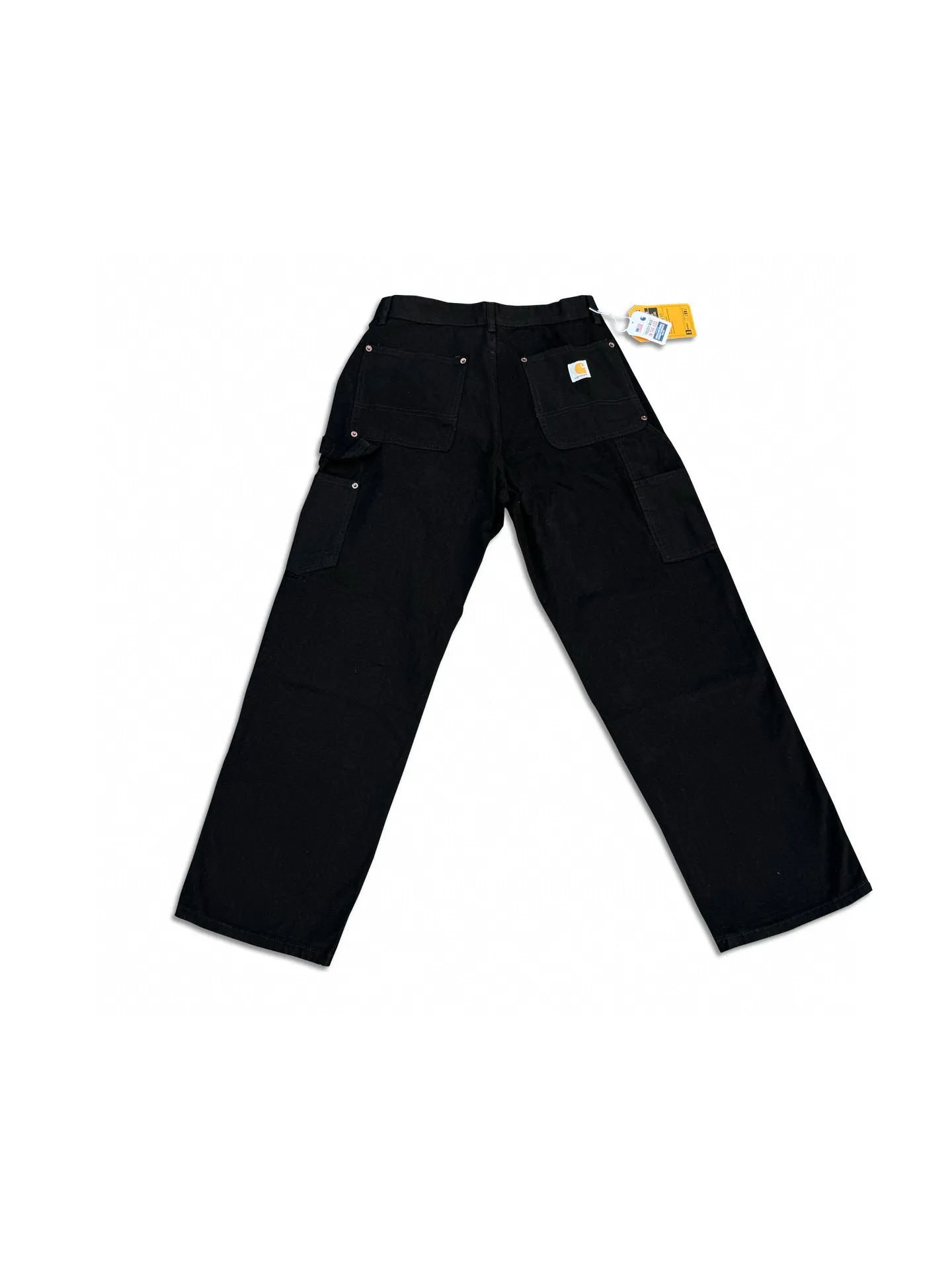 🅿️250 K022 Carhartt WIP Japanese style work style jeans with customized original logo buckle, YKK zipper fly, smooth and easy to pull! Many locations are reinforced with tacks, and the workmanship is solid! The overall tailoring adopts three-dimensional structure tailoring! Ergonomically designed, more flexible when wearing! The cut is streamlined and streamlined, allowing you to move flexibly with your body! Integrates functionality, beauty and durability! Suitable for business, travel, leisure and many other occasions! Straight fit Color: Black Size: S-XXL