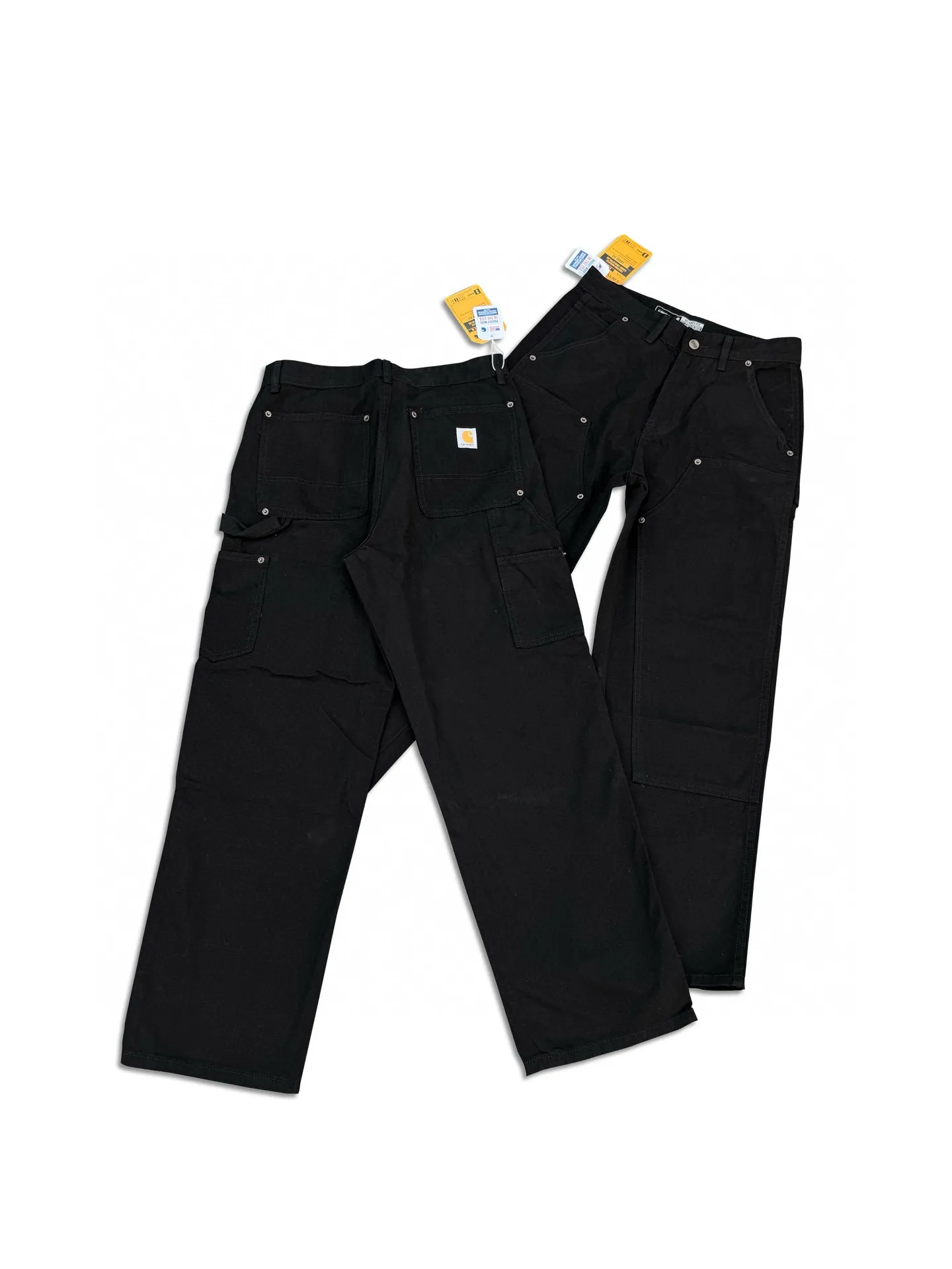 🅿️250 K022 Carhartt WIP Japanese style work style jeans with customized original logo buckle, YKK zipper fly, smooth and easy to pull! Many locations are reinforced with tacks, and the workmanship is solid! The overall tailoring adopts three-dimensional structure tailoring! Ergonomically designed, more flexible when wearing! The cut is streamlined and streamlined, allowing you to move flexibly with your body! Integrates functionality, beauty and durability! Suitable for business, travel, leisure and many other occasions! Straight fit Color: Black Size: S-XXL