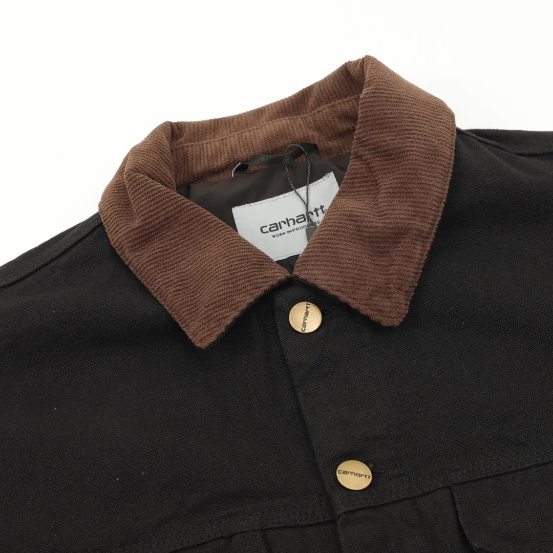 🅿️580 CARHART Workwear Jacket, Couple Style, Really Handsome, Great Color, Fabric Made of 340g High-Quality Pure Cotton Canvas, The Overall Condition Is Excellent After Washing, The Small Details Are Very Top-notch, It Is One of the Hottest Workwear Brands Recently, Its Classic Degree in the Hearts of Many American Workwear Players, Its Variety Is Indescribable, The Washed Smell Is Very Heavy, The Upper Body Is Very Wearable, SIZE: S-XL