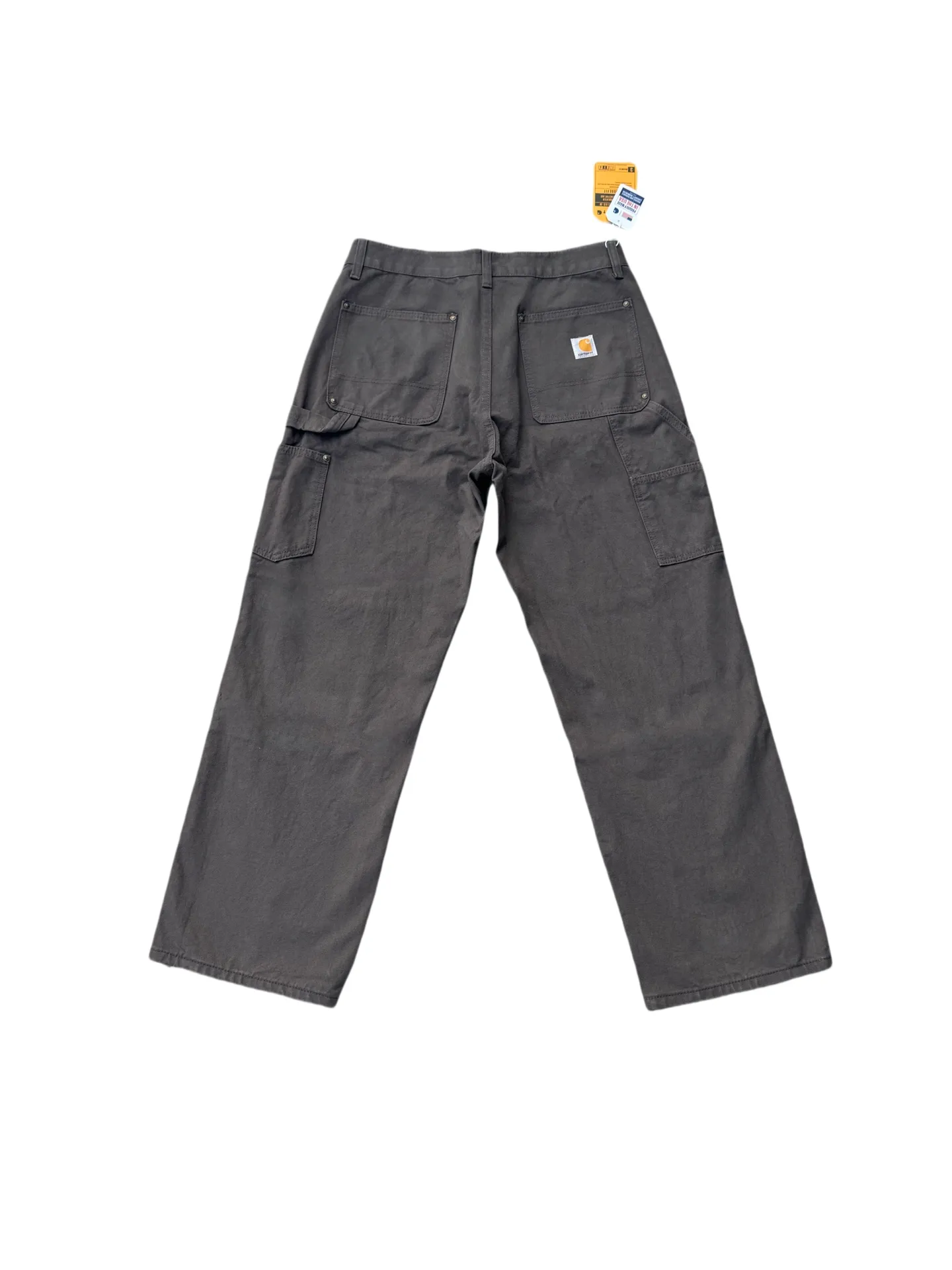 🅿️250 K021 Carhartt WIP Japanese style work style jeans with customized original logo buckle, YKK zipper fly, smooth and easy to pull! Many locations are reinforced with tacks, and the workmanship is solid! The overall tailoring adopts three-dimensional structure tailoring! Ergonomically designed, more flexible when wearing! The cut is streamlined and streamlined, allowing you to move flexibly with your body! Integrates functionality, beauty and durability! Suitable for business, travel, leisure and many other occasions! Straight version Color: Dark Gray Size: S-XXL (28 30 32 34 36)