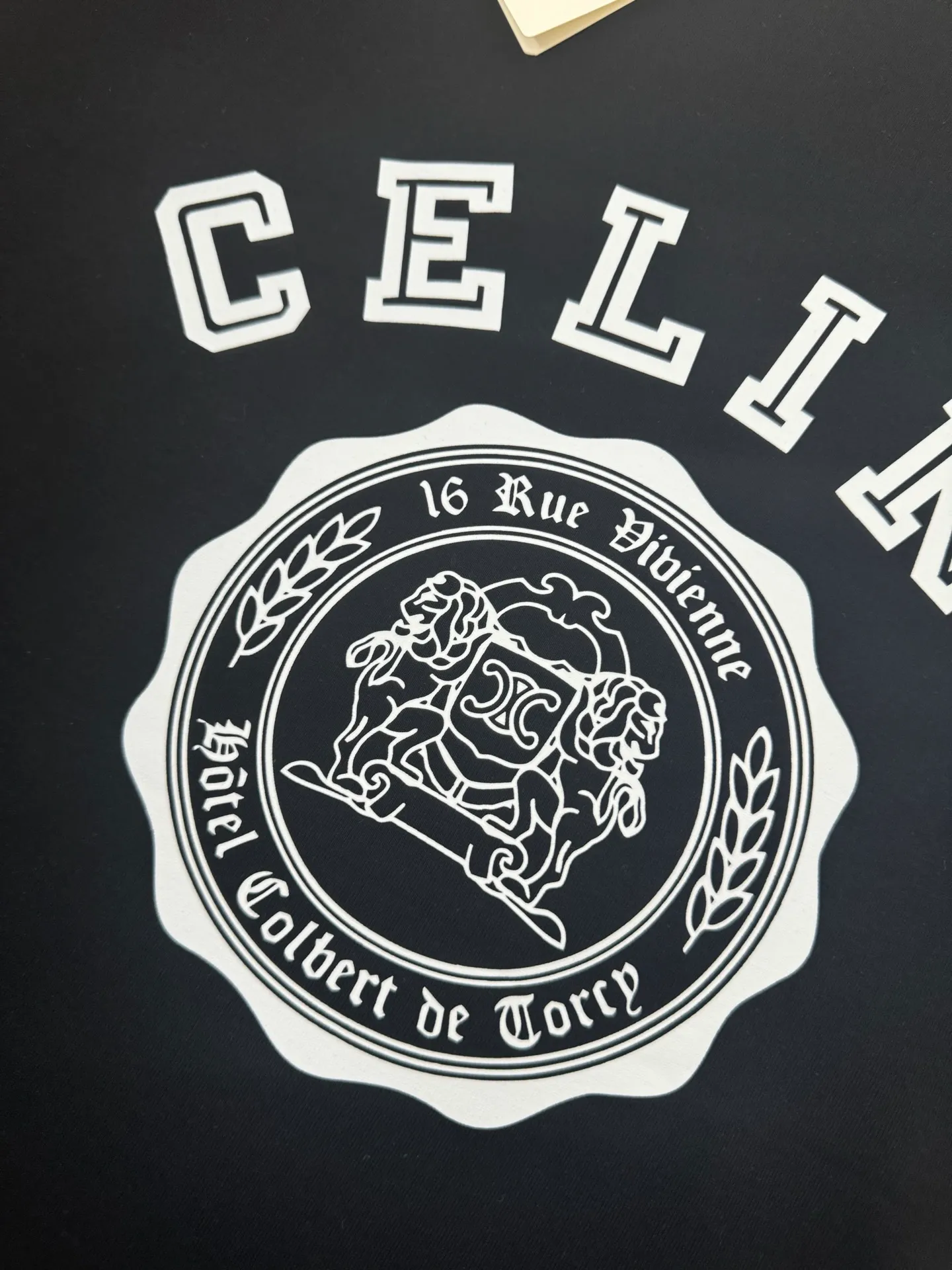 🅿️200 CELINE* Celine* 320g heavyweight pure cotton T-shirt with loose fit and three-dimensional printed logo design. Spring and summer new round neck fashionable short-sleeved T-shirt. Comfortable against the skin, durable and easy to wear. Meticulous original craftsmanship, a must-have for casual and versatile colors. Color: white, black, rose. Size: S M L XL XXL