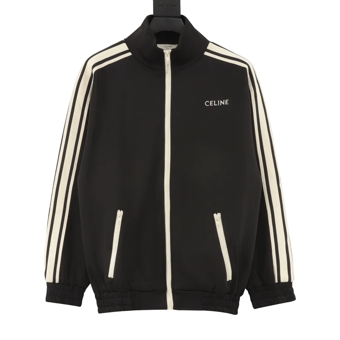 🅿️540 Celine/Celine 23Fw classic small label webbing suit jacket. Purchased as original, perfectly restored. Custom-woven and dyed fabrics have a very high scrap rate and take a long time to make clothes. For Wang Yibo's upper body, the fabric is the same as the original version, the pattern is the same as the original version, and the imported pigments have a very high degree of restoration. Different from market versions, truly high-end products Size:XS-L