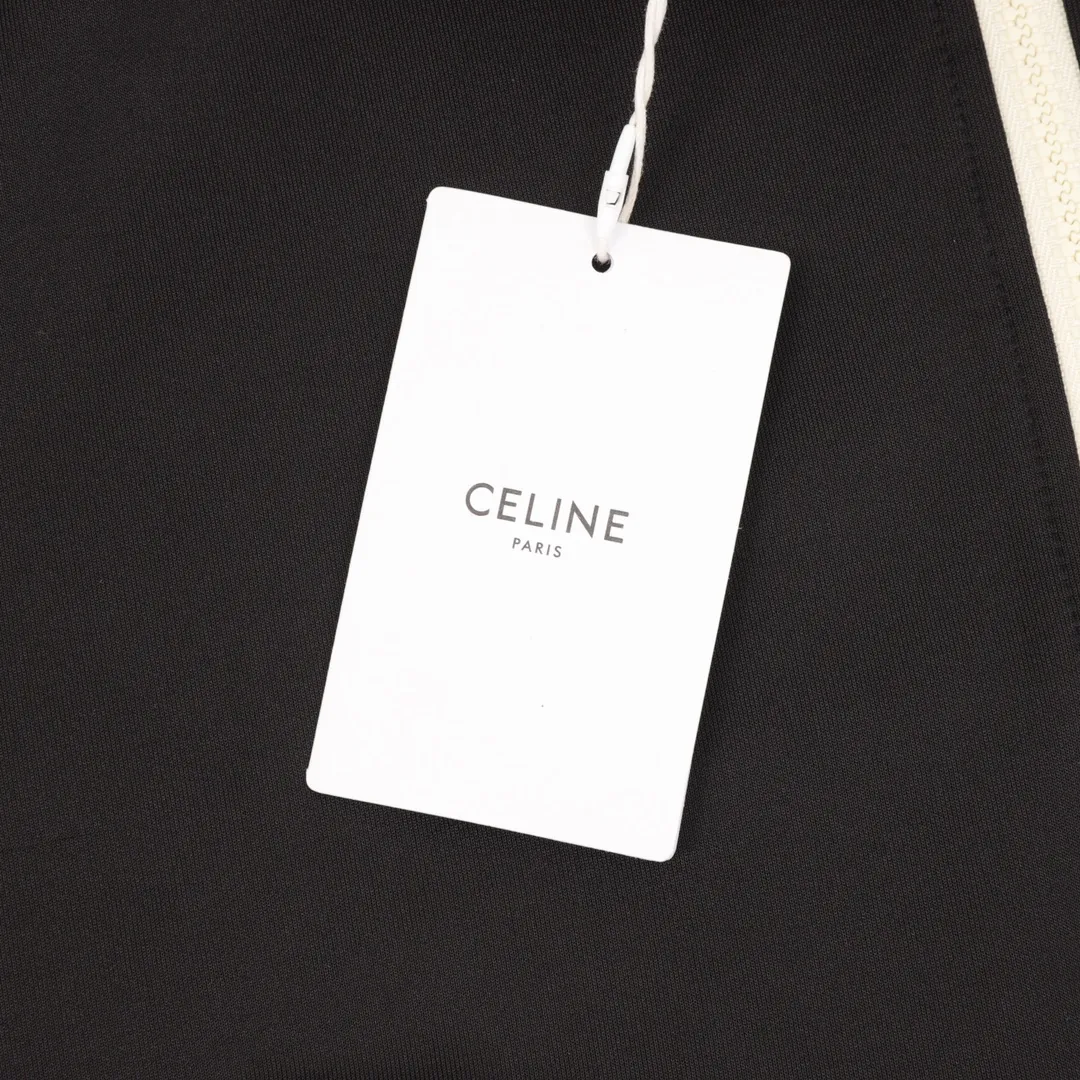 🅿️540 Celine/Celine 23Fw classic small label webbing suit jacket. Purchased as original, perfectly restored. Custom-woven and dyed fabrics have a very high scrap rate and take a long time to make clothes. For Wang Yibo's upper body, the fabric is the same as the original version, the pattern is the same as the original version, and the imported pigments have a very high degree of restoration. Different from market versions, truly high-end products Size:XS-L