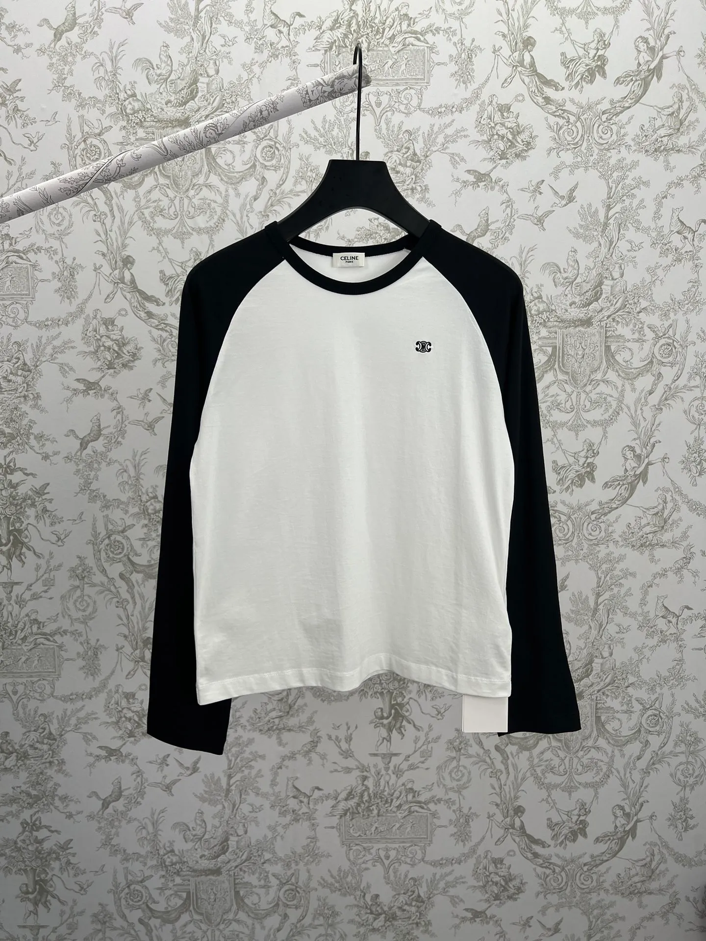 🅿️280 Celine 25ss new TRIOMPHE cotton jersey T-shirt high version code number: S.M.L.