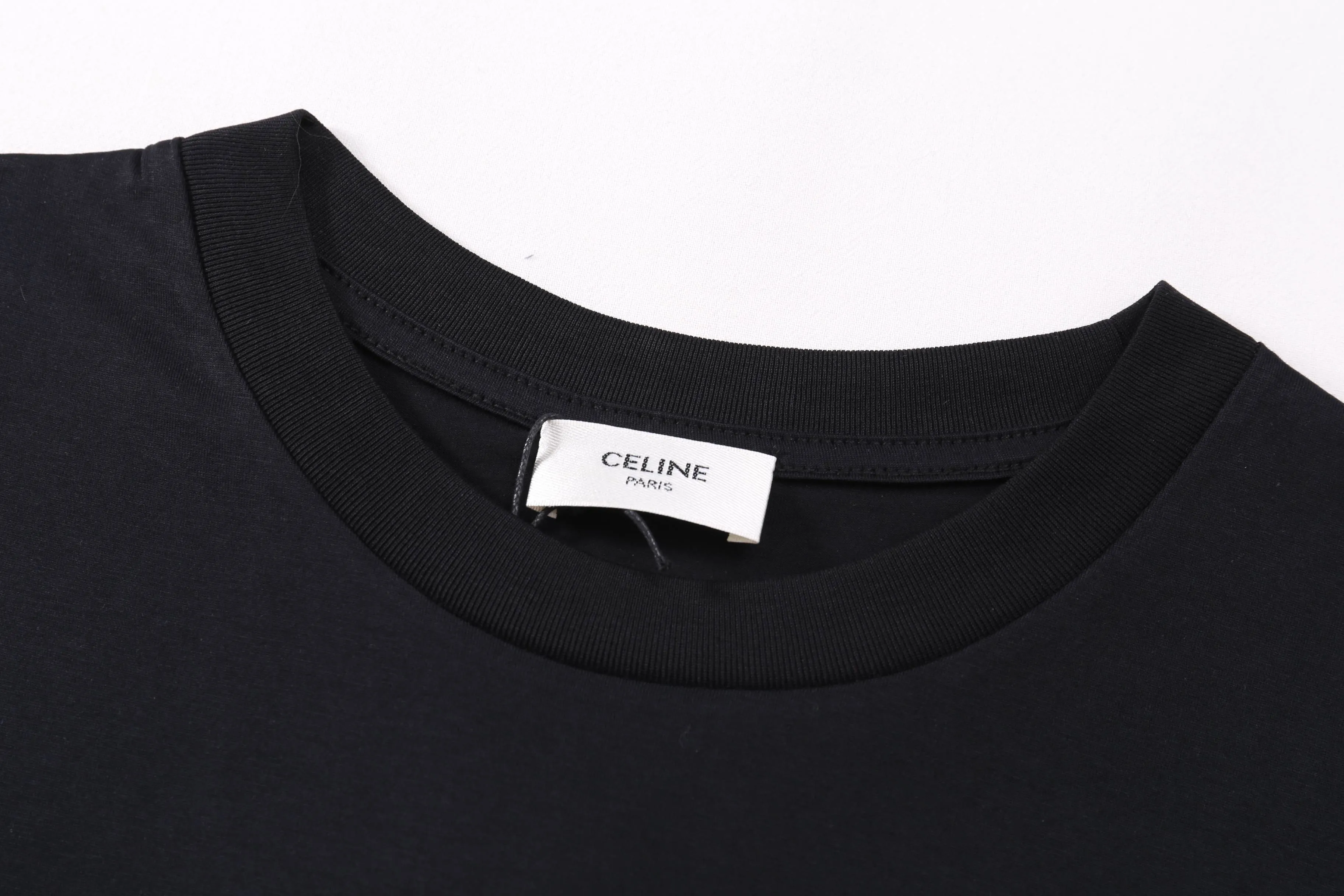 🅿️170 Correct version of high quality Celine Arc de Triomphe 2025ss spring and summer new style printed logo letters round neck short-sleeved T-shirt for men and women SIZE: XS S M L