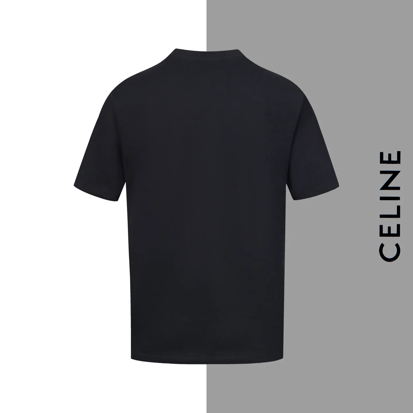 🅿️170 Style #Z5 Celine limited letter logo printed round neck short sleeves Same style as CELINE official website Fabric: 32-count double yarn 280g pure cotton fabric Weaving and dyeing threads of the same color in the same cylinder Process: imported machine white ink direct-jet printing process Supporting: complete three-label cardboard oil paper code sticker packaging High-temperature pre-shrinking process before production, no shrinkage and deformation Imported machine professional plate making os version can wear up to 200 pounds The size is measured manually. The error of 2-3cm is normal. Color: black white size: s m l xl