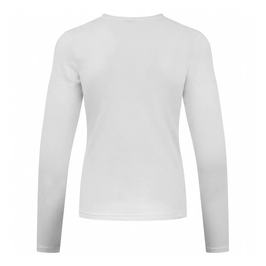 🅿️310 [Exclusive supply] Celine Arc de Triomphe embroidered knitted long sleeves (white). Original purchase and development of 5,900. The fabric is made of custom-made elastic and tough cotton knitted silk. It is soft and smooth, comfortable and skin-friendly. It is based on pure and simple white. The iconic Celine Arc de Triomphe embroidery is embroidered on the chest. It is lifelike and highly recognizable. The classic Henry collar shape and three buttons are neatly arranged, adding a touch of retro charm to the simple body. Showing elegant style, minimalist elegance, natural craftsmanship, using imported machine embroidery technology, using advanced computer control systems and precision mechanical components to realize the Arc de Triomphe embroidery operation with high precision, smooth and delicate lines, and the fabrics have been washed, with better hand feel and texture, not easy to deform, not easy to shrink, not easy to fade, and maintain long-term beauty. Size:S/M/L/XL