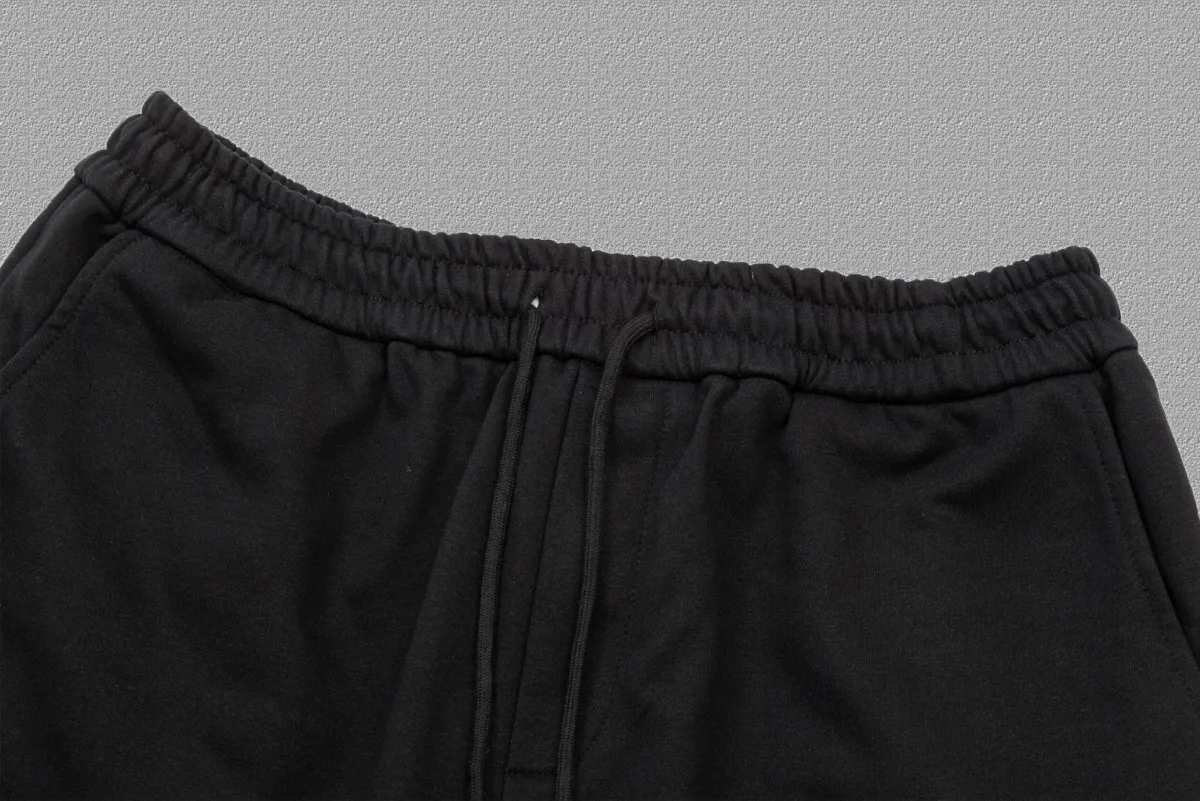 🅿️220 [CELINE] Double C embroidered shorts. Popular custom-made 400g active version pure cotton fabric. Using three-dimensional embroidery technology. The three-dimensionality is clearly visible. The fabric is comfortable and textured. Size: S-XXL Color: Black