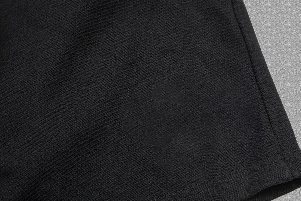 🅿️220 [CELINE] Double C embroidered shorts. Popular custom-made 400g active version pure cotton fabric. Using three-dimensional embroidery technology. The three-dimensionality is clearly visible. The fabric is comfortable and textured. Size: S-XXL Color: Black