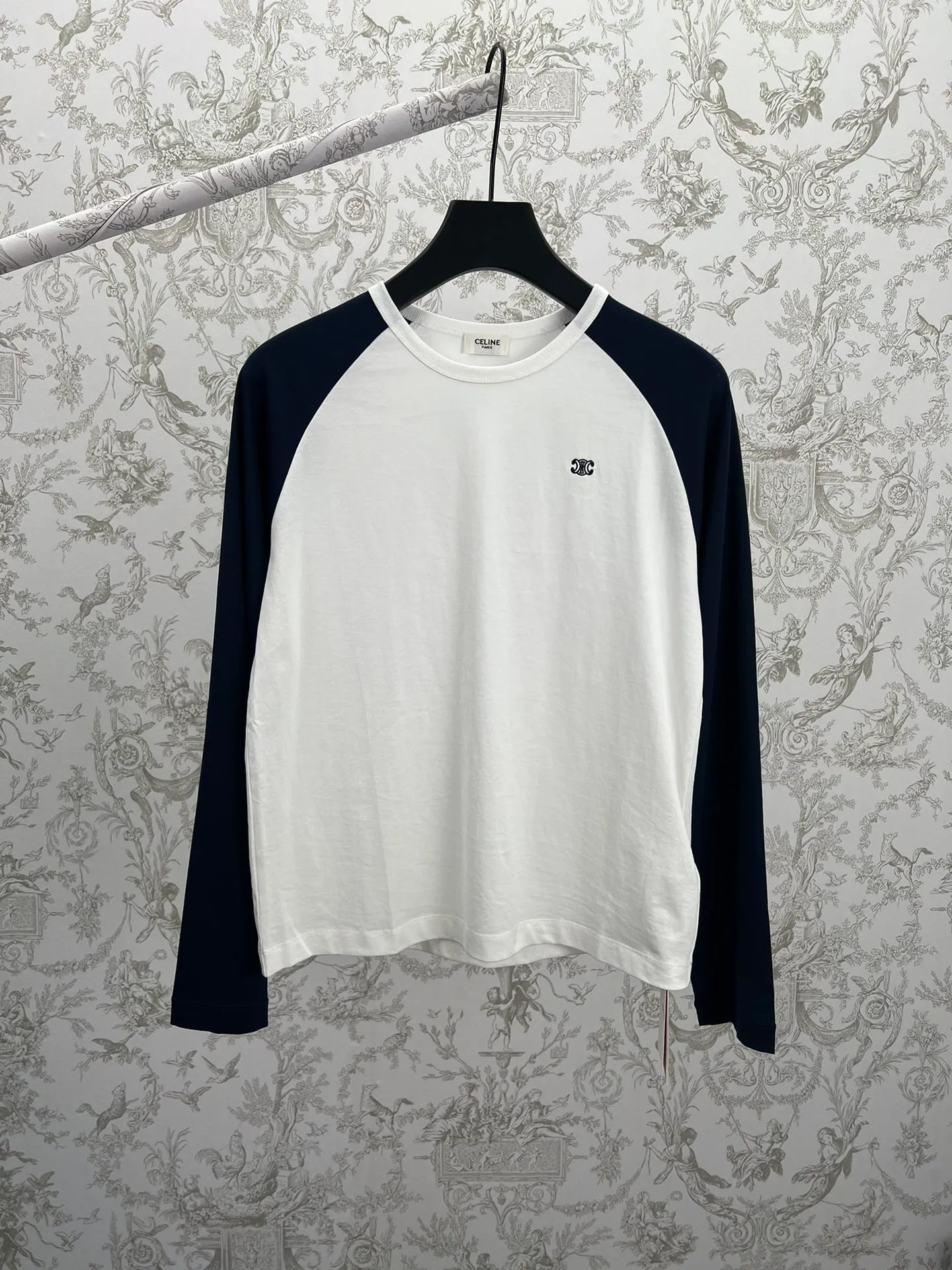 🅿️280 Celine 25ss new TRIOMPHE cotton jersey T-shirt high version code number: S.M.L.
