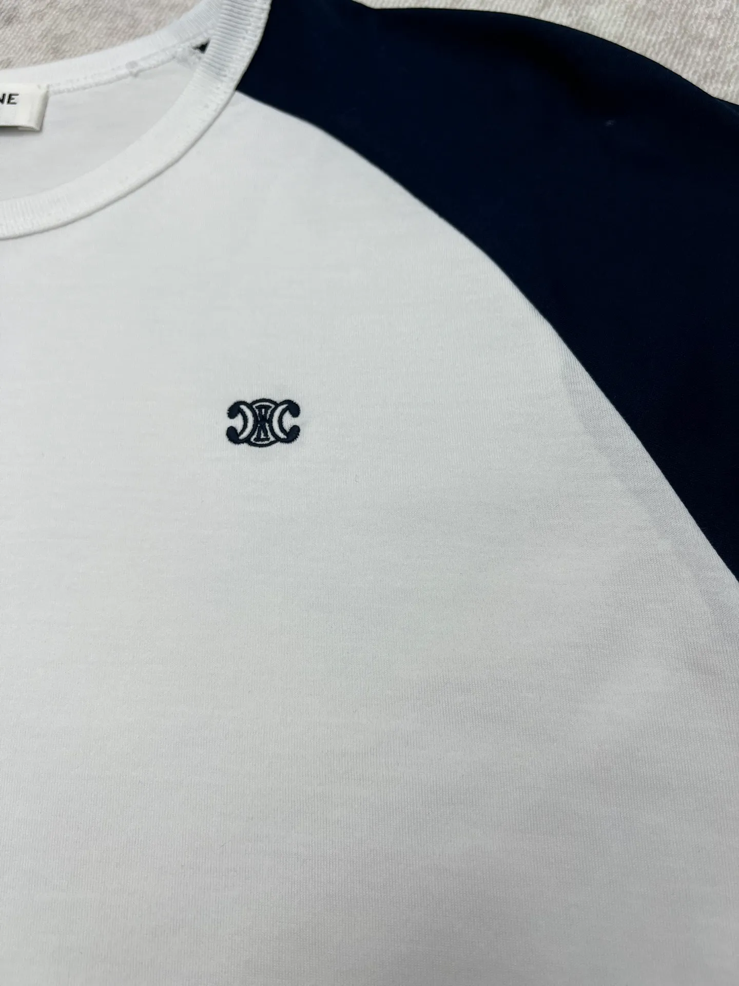 🅿️280 Celine 25ss new TRIOMPHE cotton jersey T-shirt high version code number: S.M.L.