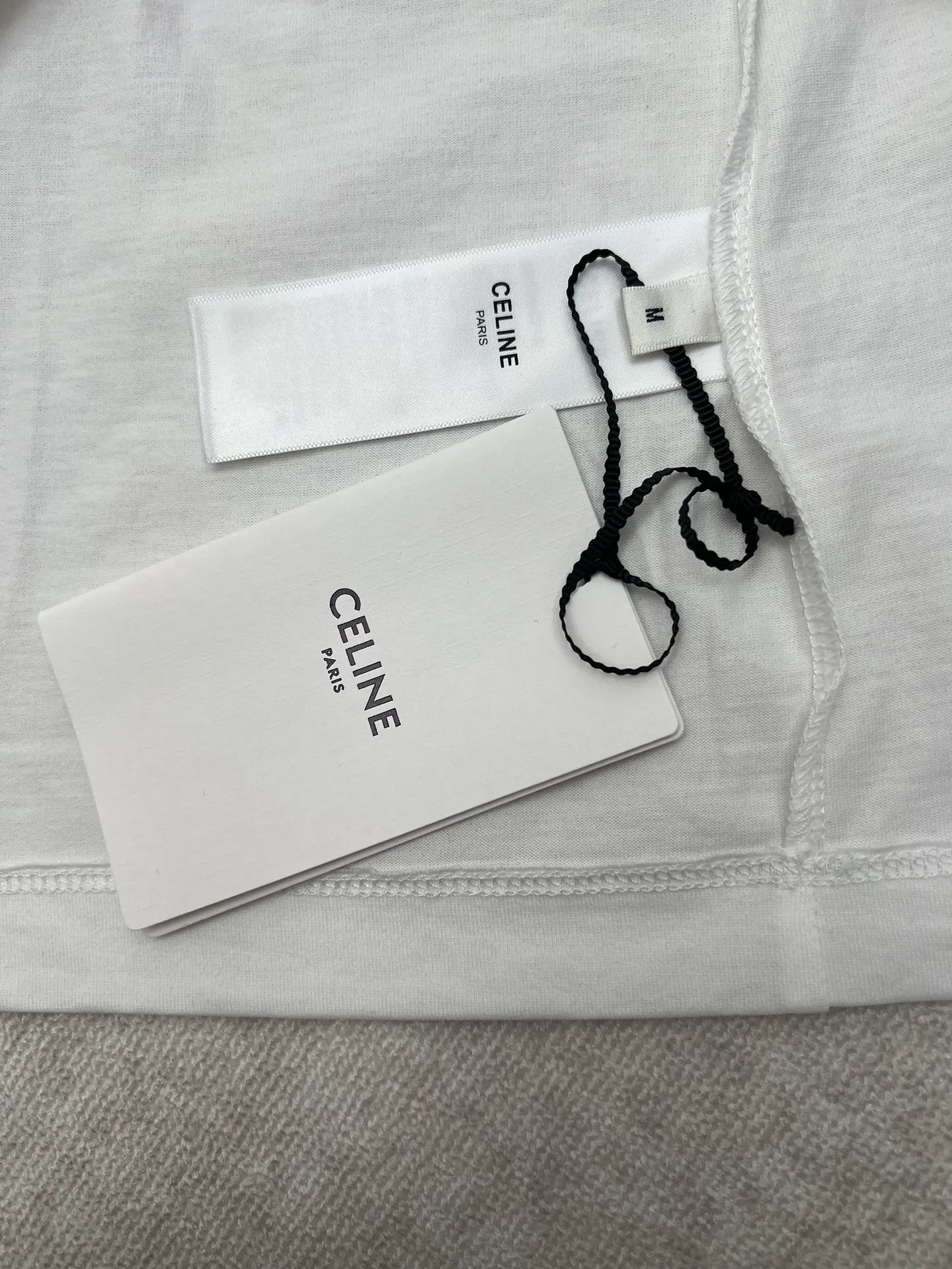 🅿️280 Celine 25ss new TRIOMPHE cotton jersey T-shirt high version code number: S.M.L.