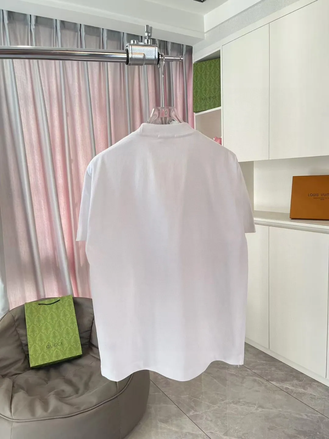 🅿️170 Celine 2025 summer new style personalized letter logo printing customized fabric 300g short-sleeved T-shirt for men and women size: S M L XL XXL five sizes color: black white pink lake green
