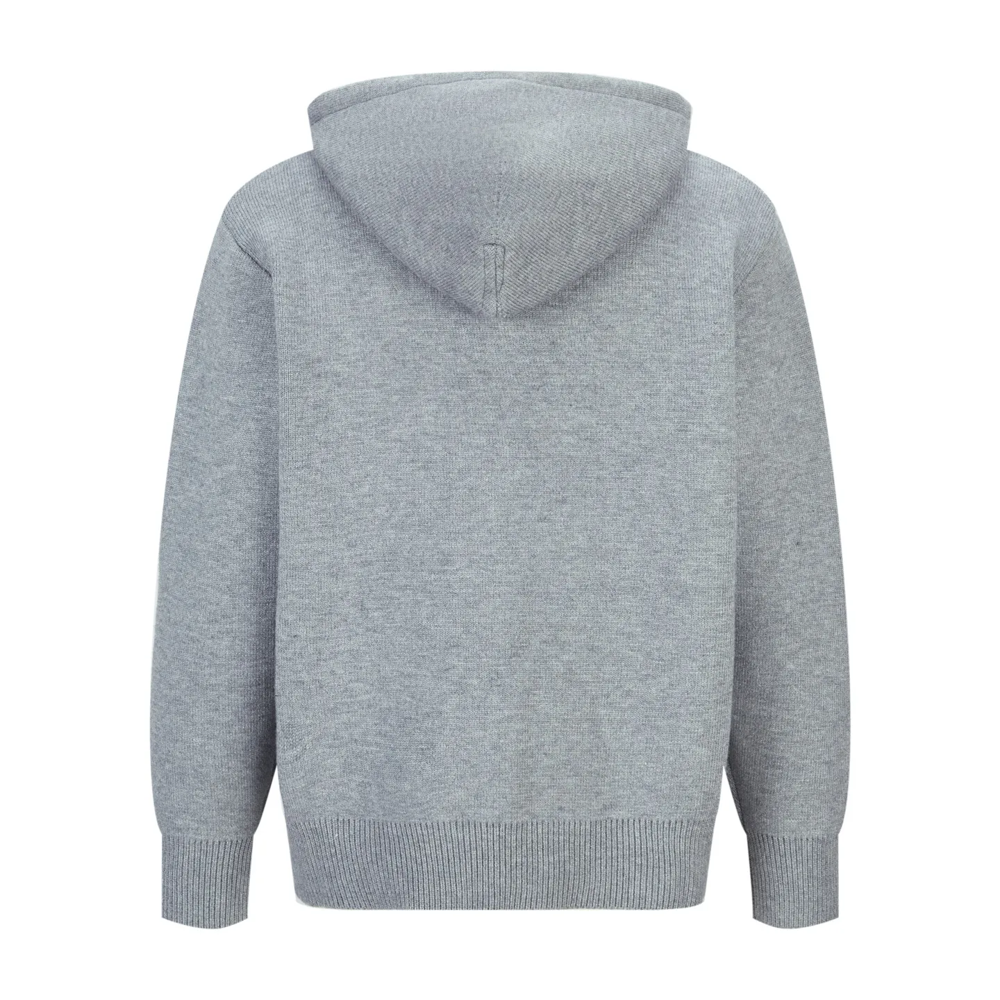 🅿️520 Celine Arc de Triomphe jacquard hooded sweater (grey). The original version was purchased and developed for 16,550 yuan. The fabric is made of 50% wool, 10% cashmere, and 40% cotton. This fabric is originally stitched, dyed and woven. The weight of ready-made garments is about 920-960 grams. The thermal effect and upper body effect are perfect. Using the 7-needle jacquard process, a single piece of clothing takes 320 minutes to complete. The rope is custom-woven and dyed, the tail clip is made from the original mold, and the brand logo is laser-engraved on the surface. TRIOMPHE embroidered loose fit, hood with adjustable drawstring, metal hoop engraved with CELINE PARIS, 1 kangaroo pocket with ribbed trim. Size:S-M-L-XL