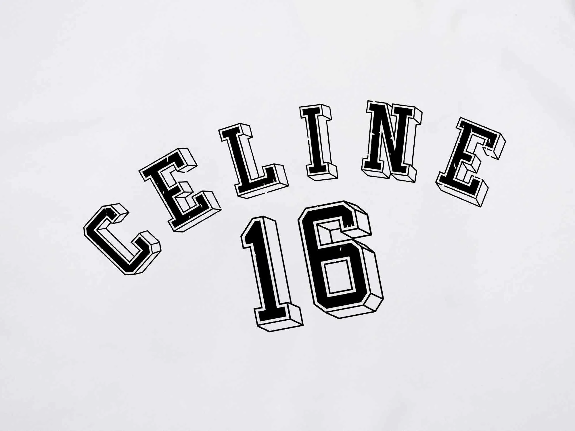 🅿️160 Celin printed letters‼ ️Short-sleeved T-shirt® *Customized 280g cotton fabric, the fabric is soft, skin-friendly and comfortable *Laminated letter logo on the front *A very simple and elegant one that is unparalleled in terms of upper body comfort, interpreting your luxury and taste, and creating your fashionable charm. ⚠️Washing method: It is recommended to dry clean or wrap the reverse side in a laundry bag and machine wash it quickly in cold water and let it dry naturally! ⚠️ Unisex style 𝐂𝐎𝐋𝐎𝐔𝐑: White Black 𝐒𝐈𝐙𝐄: S-XL