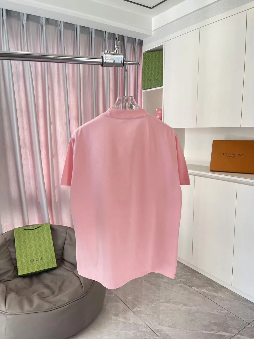 🅿️170 Celine 2025 summer new style personalized letter logo printing customized fabric 300g short-sleeved T-shirt for men and women size: S M L XL XXL five sizes color: black white pink lake green