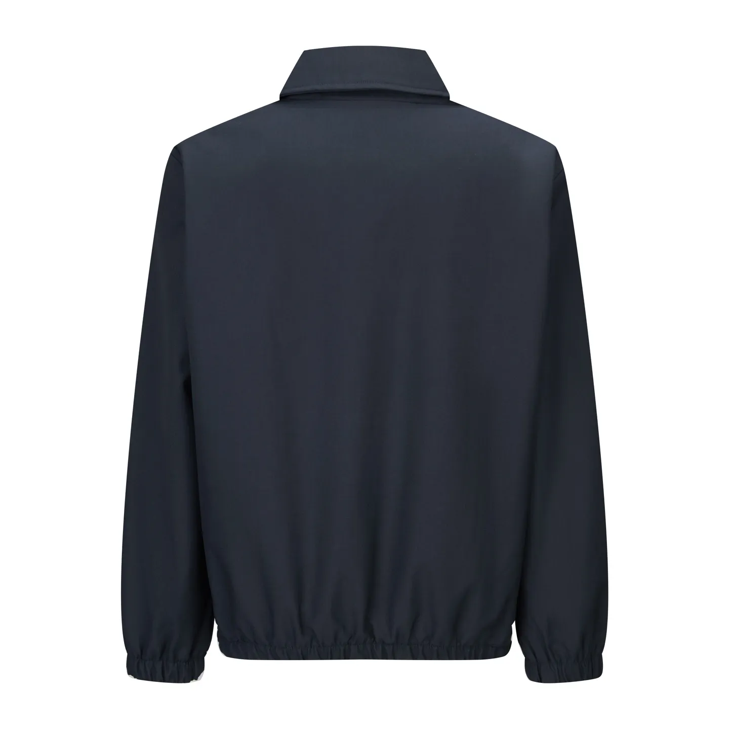🅿️480 exclusive supply] Celine Arc de Triomphe embroidered zipper jacket (navy blue). The original version was purchased and developed for 19,500. The fabric is made of 32-count combed cotton fabric and is custom-woven with 60% wool. Double layer composite thickening, weight is about 400 grams. Lined with high-density spun lining. The zipper uses electroplated hardware and bright silver pull bars, and the zipper uses European-style imported zippers, decorated with composite cowhide sliders. The embroidery uses 3D three-dimensional embroidery, and the chest is embellished with Arc de Triomphe embroidery. Add a touch of simple, high-end style. The shirt collar is made of double layers and ironed to make the upper body of the clothes more three-dimensional. The entire garment is made using a special machine. Lining: 62% wool, 38% cotton Lining: 100% viscose Pocket lining: 100% cotton TRIOMPHE embroidered loose fit shirt collar, 2 diagonal suit pockets Elastic waistband and cuffs, zipper closure, TRIOMPHE embossed leather zipper puller. Size:S-M-L-XL