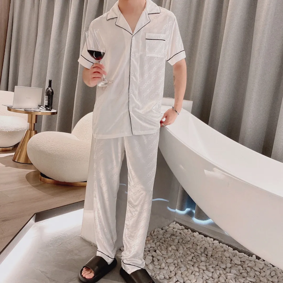 🅿️360 CELINE home wear, high-definition Korean silk fabric, soft and comfortable, same style for men and women, women's size: XS～M, men's size: M～XXXL